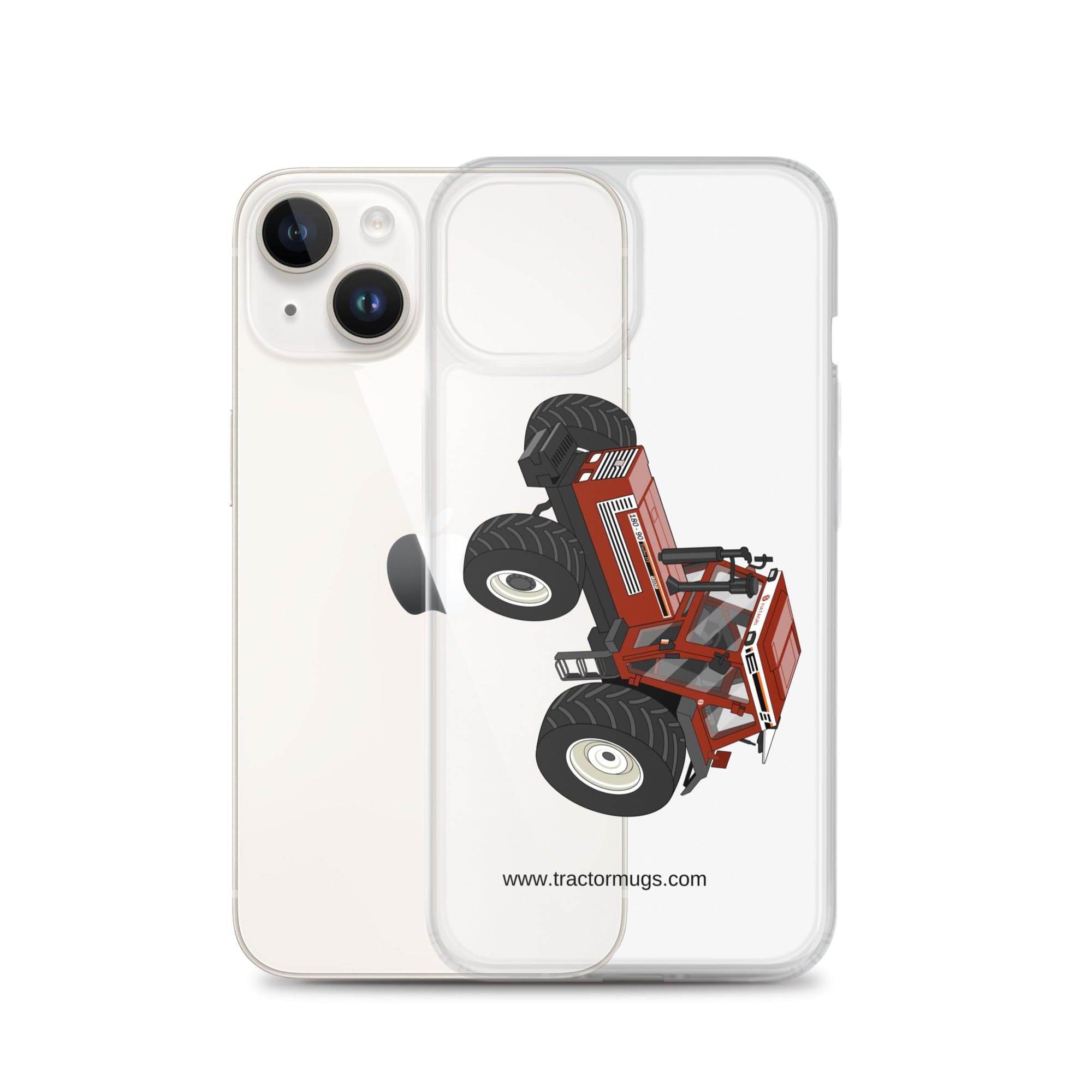 The Tractor Mugs Store Fiat 180-90 | Clear Case for iPhone® Quality Farmers Merch