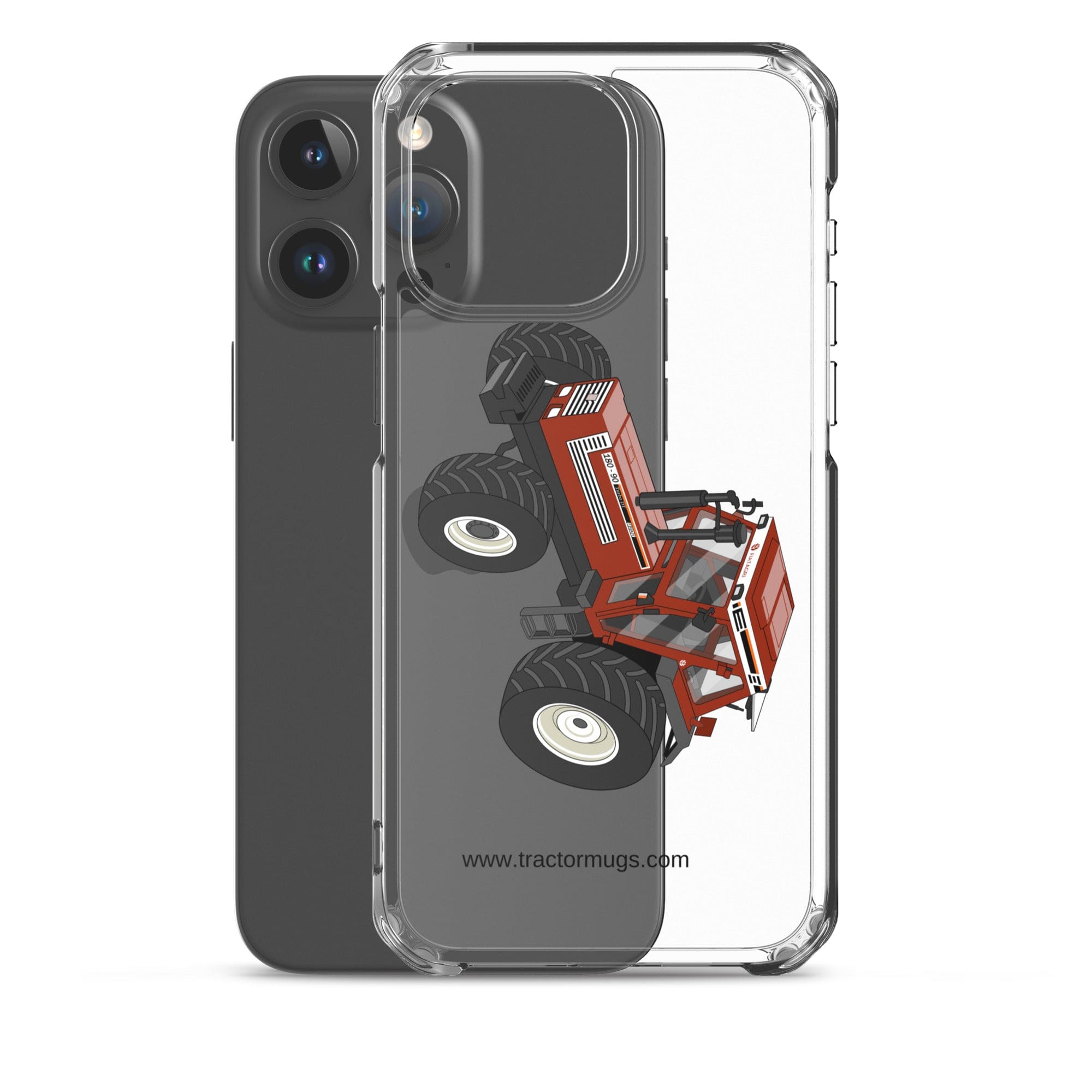The Tractor Mugs Store Fiat 180-90 | Clear Case for iPhone® Quality Farmers Merch