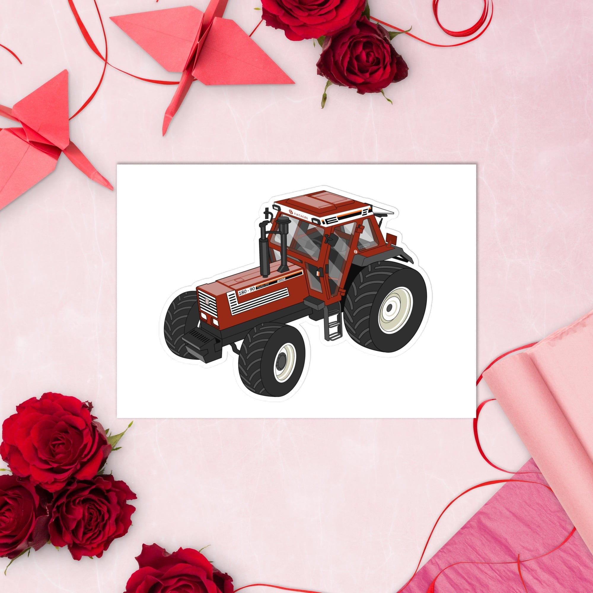 The Tractor Mugs Store Fiat 180-90 | Sticker sheet Quality Farmers Merch