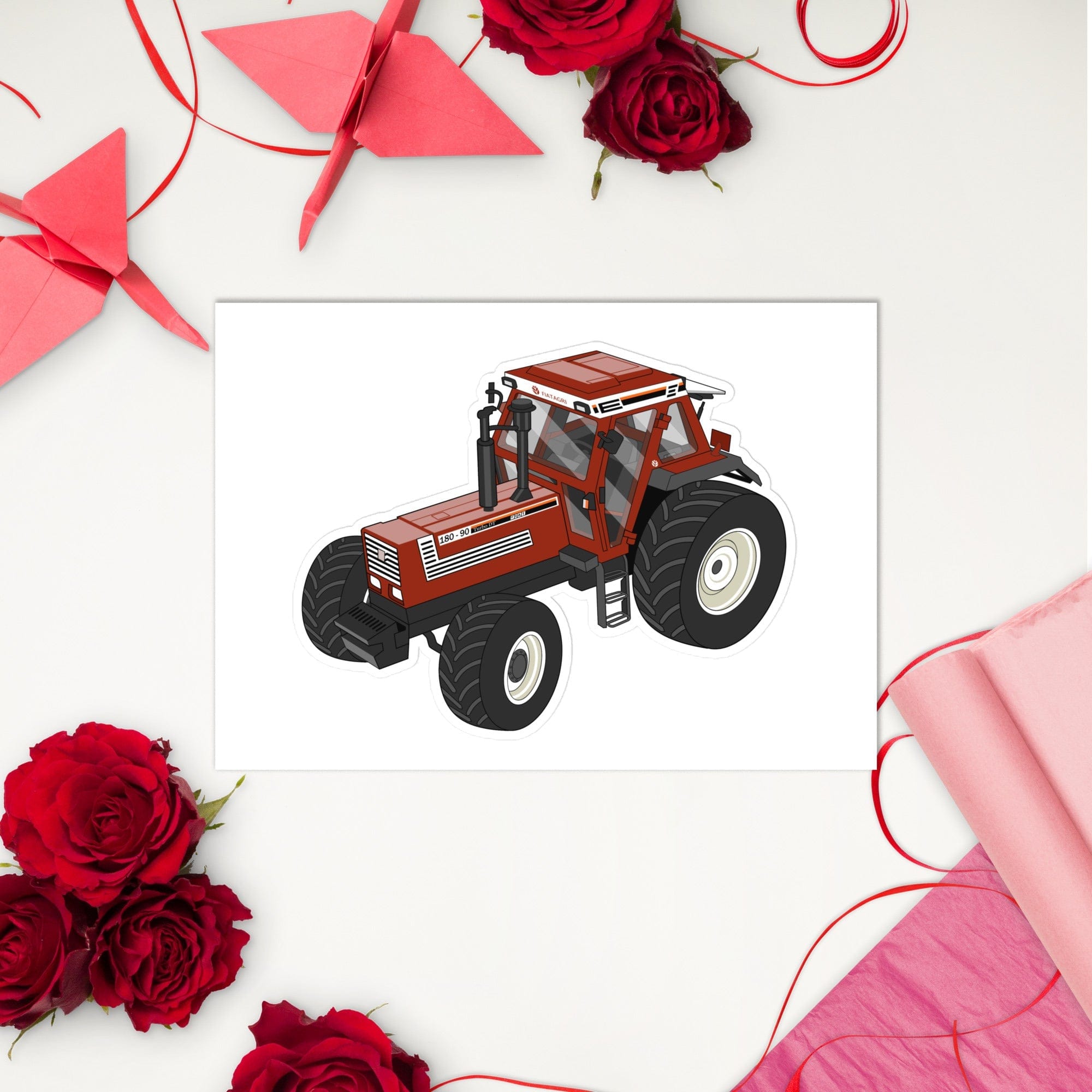 The Tractor Mugs Store Fiat 180-90 | Sticker sheet Quality Farmers Merch