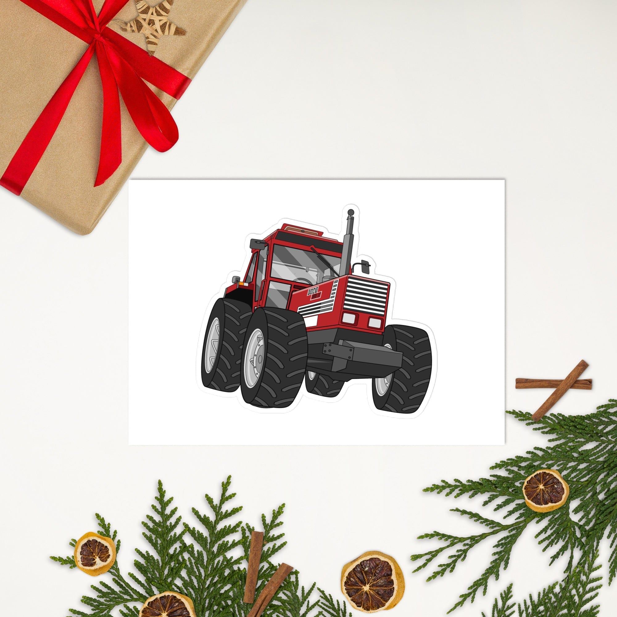 The Tractor Mugs Store FIAT 1880 4WD | Sticker sheet Quality Farmers Merch