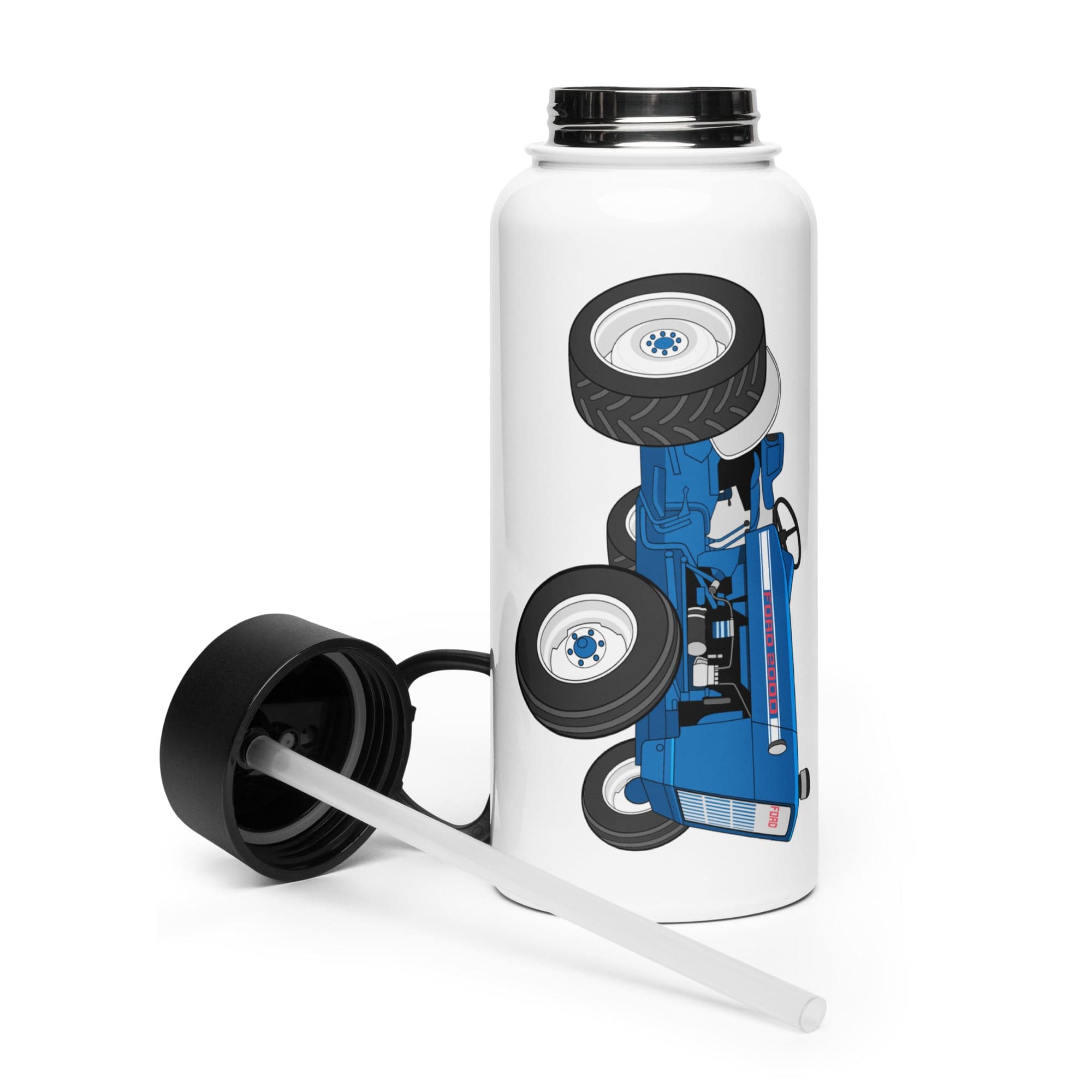 The Tractor Mugs Store Ford 2000 (1963) | Stainless Steel Water Bottle Quality Farmers Merch