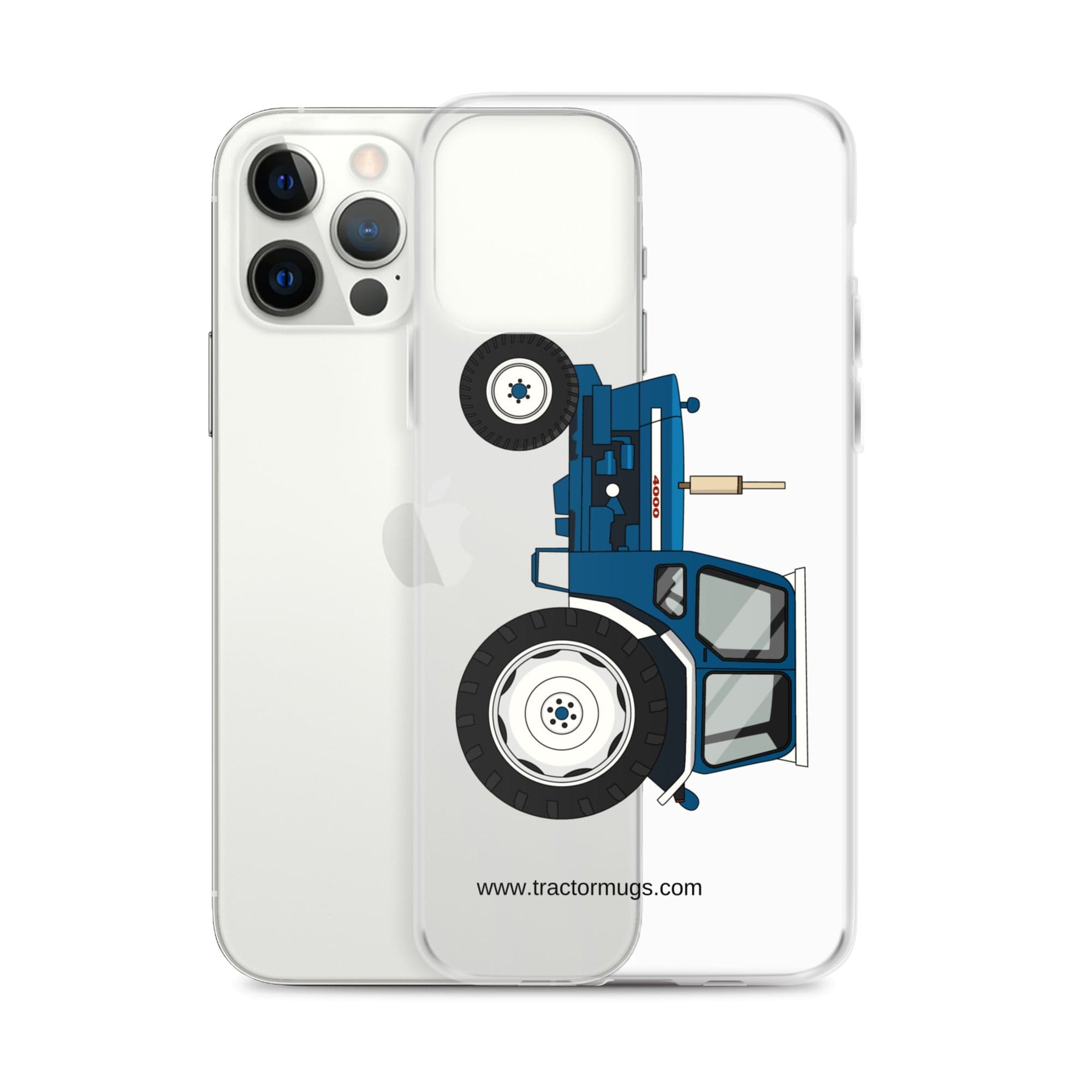 The Tractor Mugs Store Ford 4000 | Clear Case for iPhone® Quality Farmers Merch