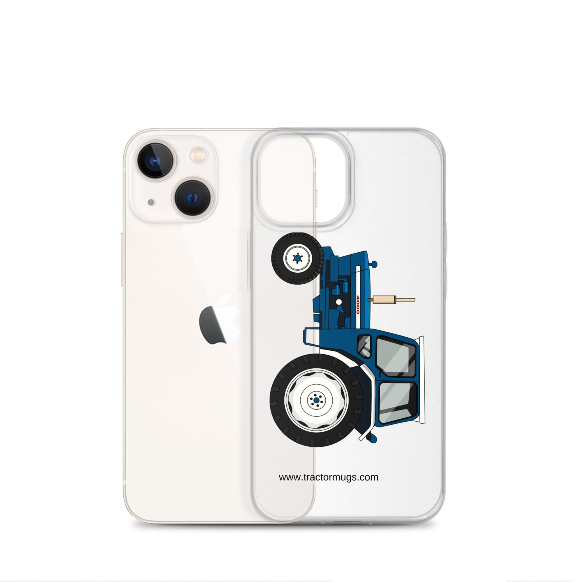 The Tractor Mugs Store Ford 4000 | Clear Case for iPhone® Quality Farmers Merch