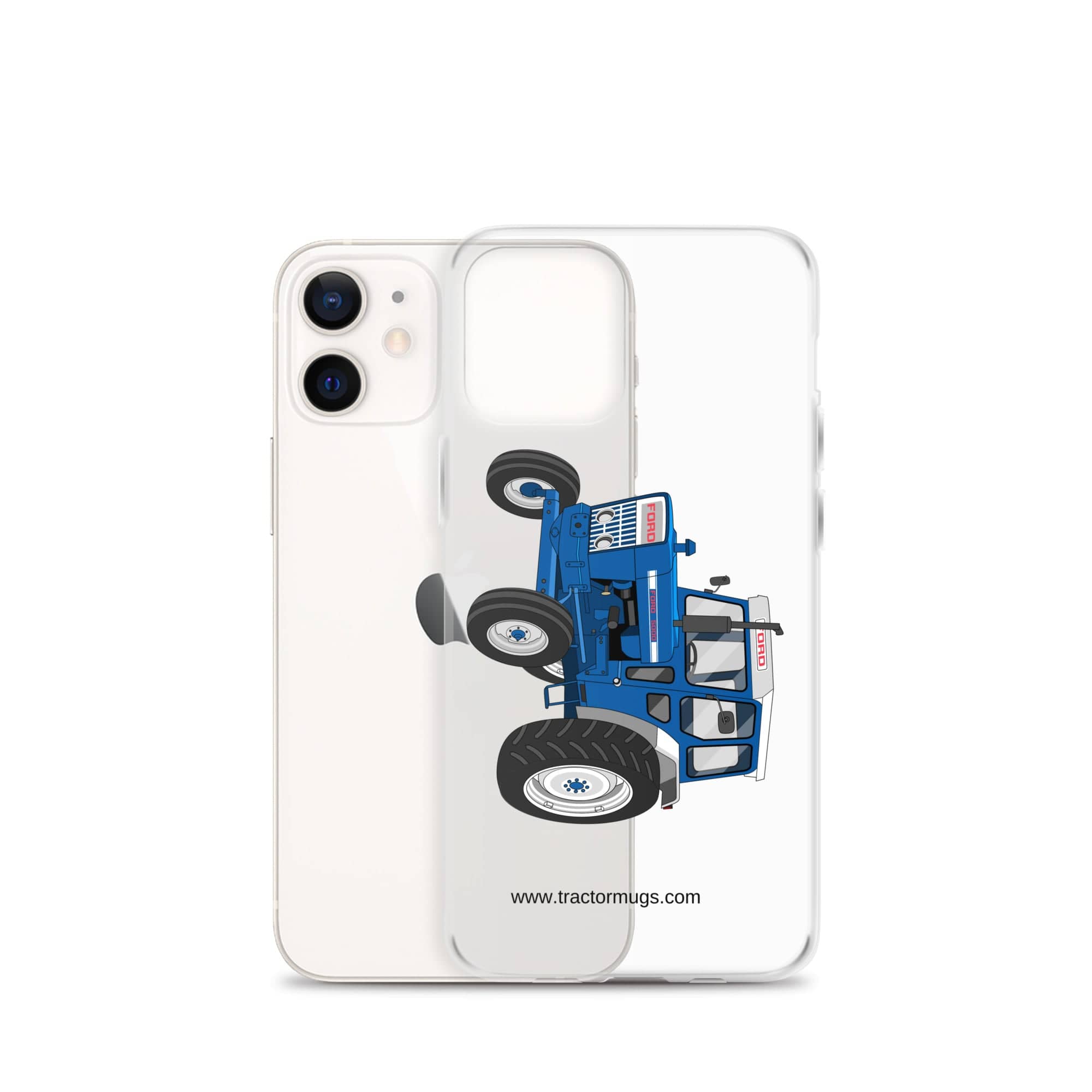 The Tractor Mugs Store Ford 5000 | Clear Case for iPhone® Quality Farmers Merch