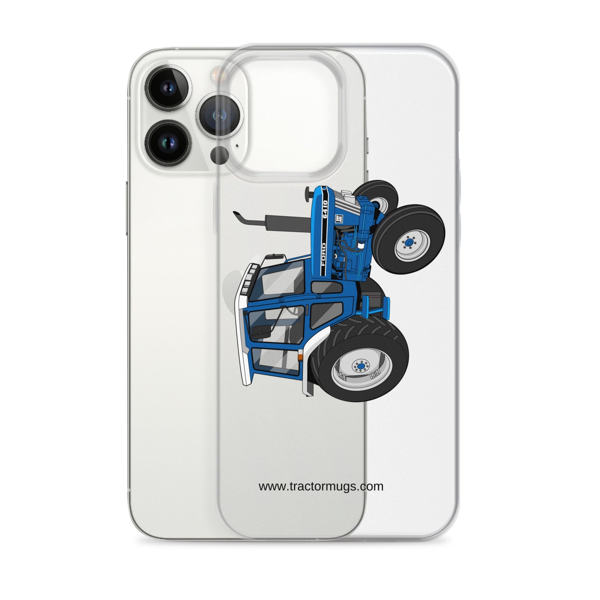 The Tractor Mugs Store Ford 6410 2WD | Clear Case for iPhone® Quality Farmers Merch