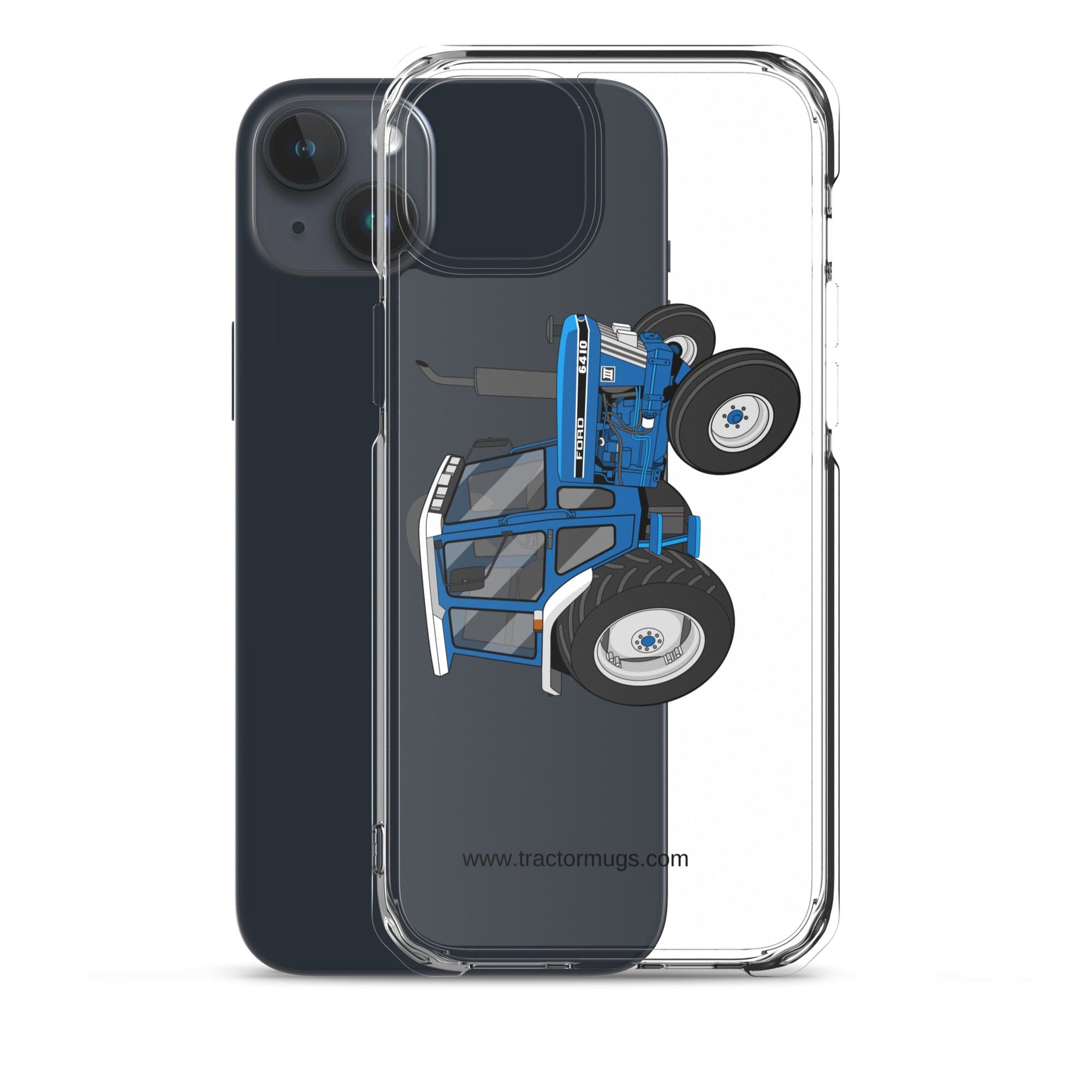 The Tractor Mugs Store Ford 6410 2WD | Clear Case for iPhone® Quality Farmers Merch