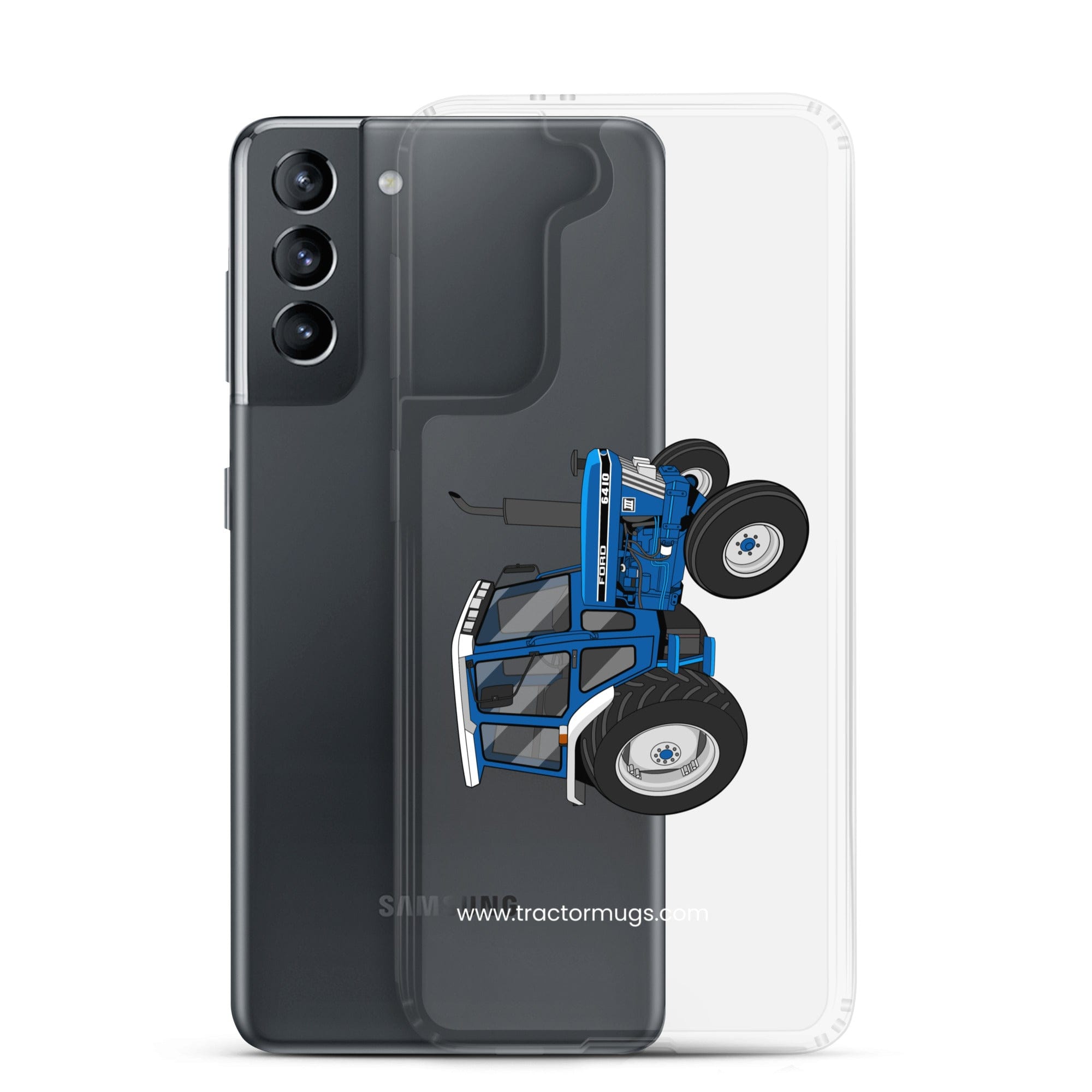 The Tractor Mugs Store Ford 6410 2WD | Clear Case for Samsung® Quality Farmers Merch