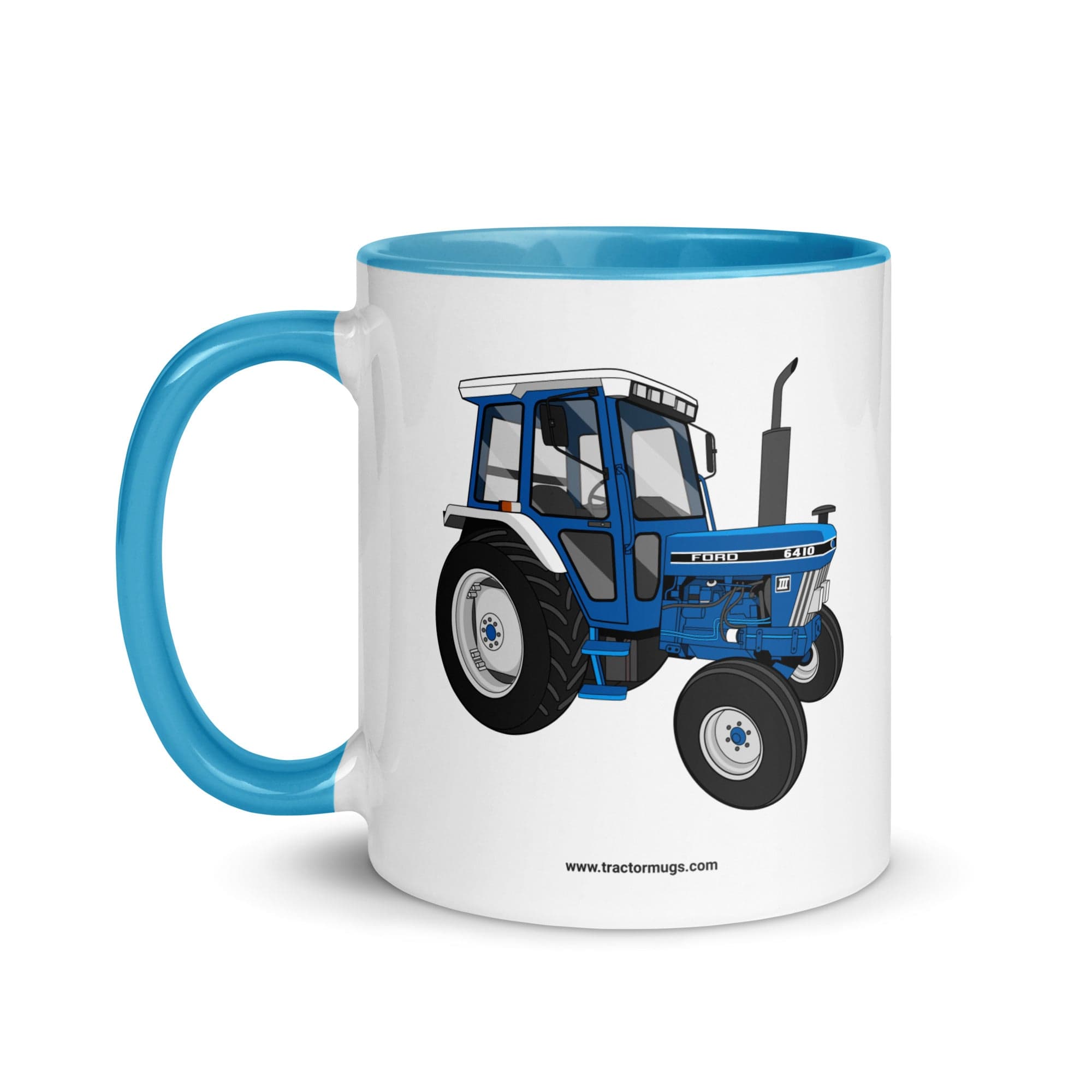 The Tractor Mugs Store Ford 6410 2WD | Mug with Color Inside Quality Farmers Merch