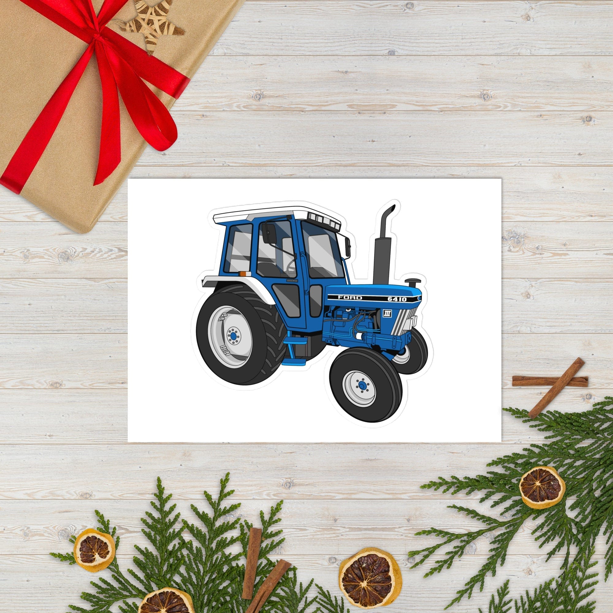 The Tractor Mugs Store Ford 6410 2WD | Sticker sheet Quality Farmers Merch