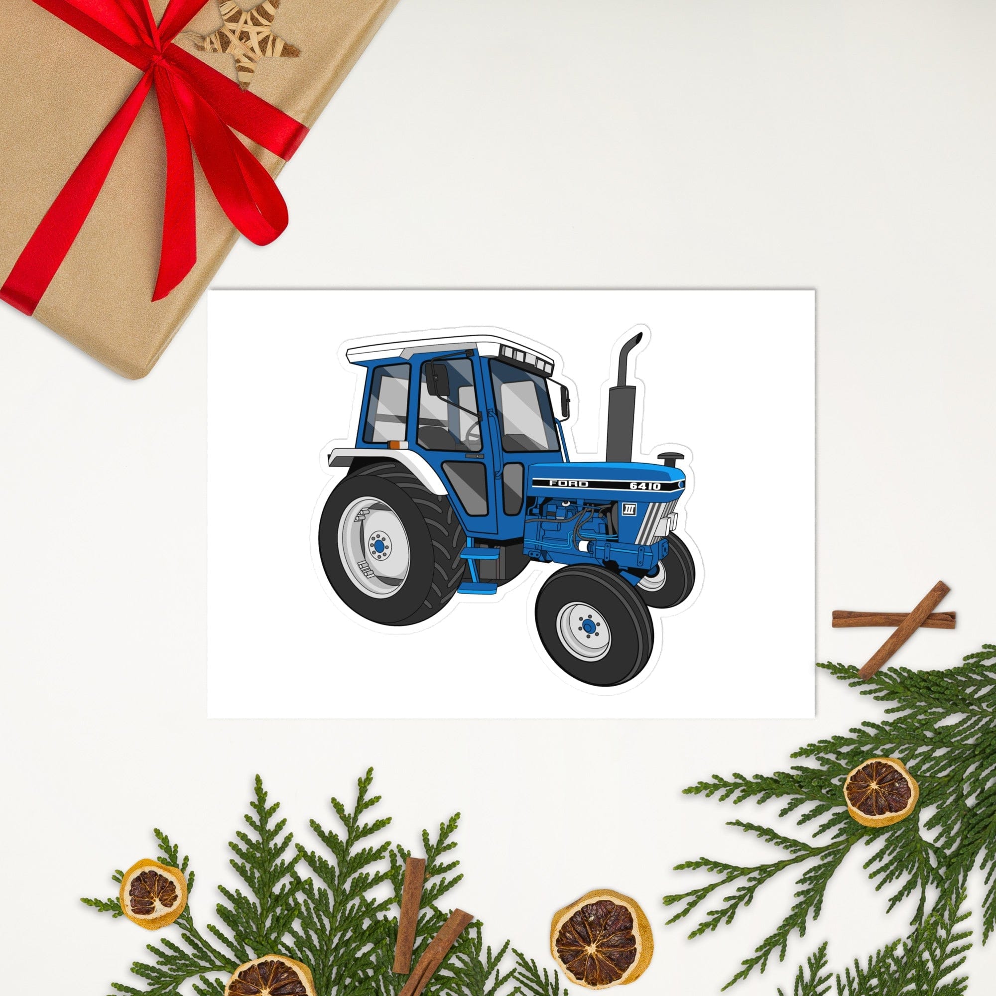 The Tractor Mugs Store Ford 6410 2WD | Sticker sheet Quality Farmers Merch