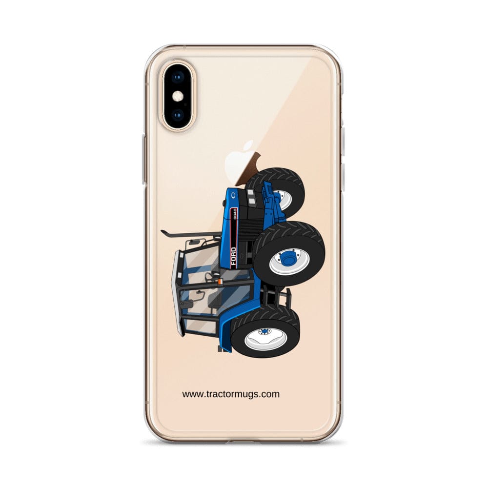 The Tractor Mugs Store Ford 6640 SE 4WD | Clear Case for iPhone® Quality Farmers Merch