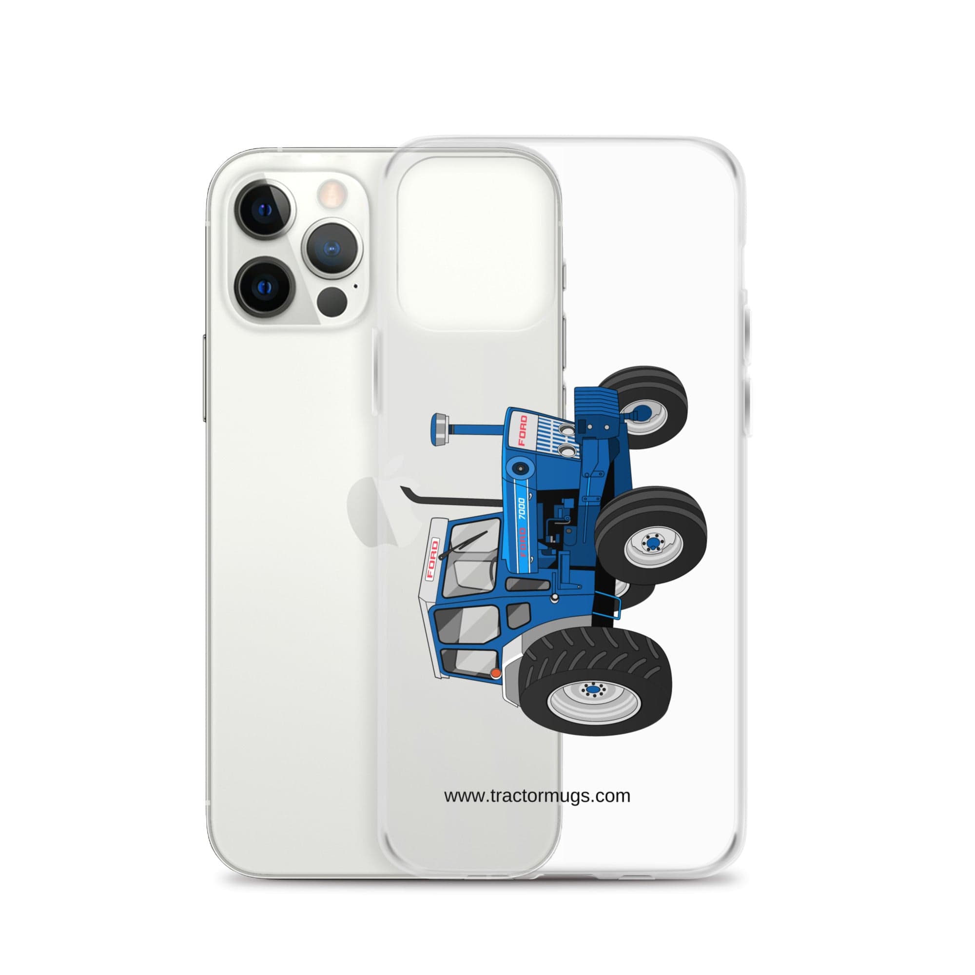 The Tractor Mugs Store Ford 7000 | Clear Case for iPhone® Quality Farmers Merch
