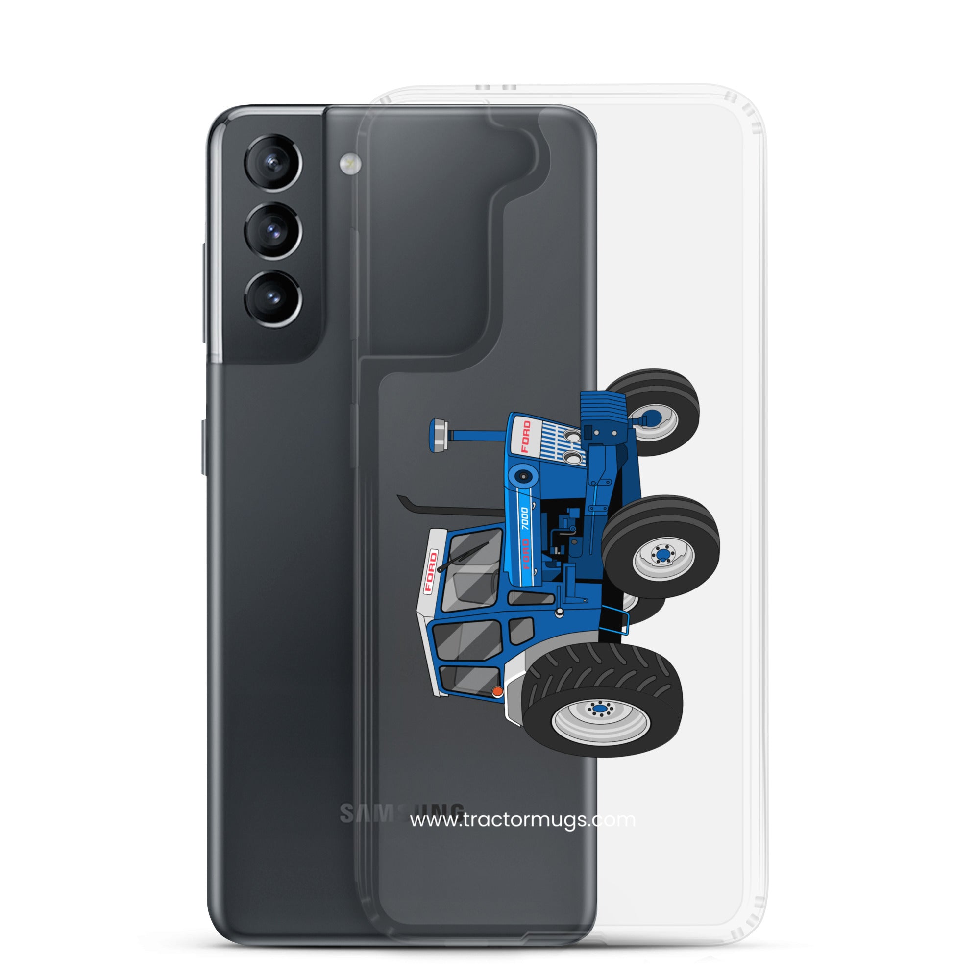 The Tractor Mugs Store Ford 7000 | Clear Case for Samsung® Quality Farmers Merch
