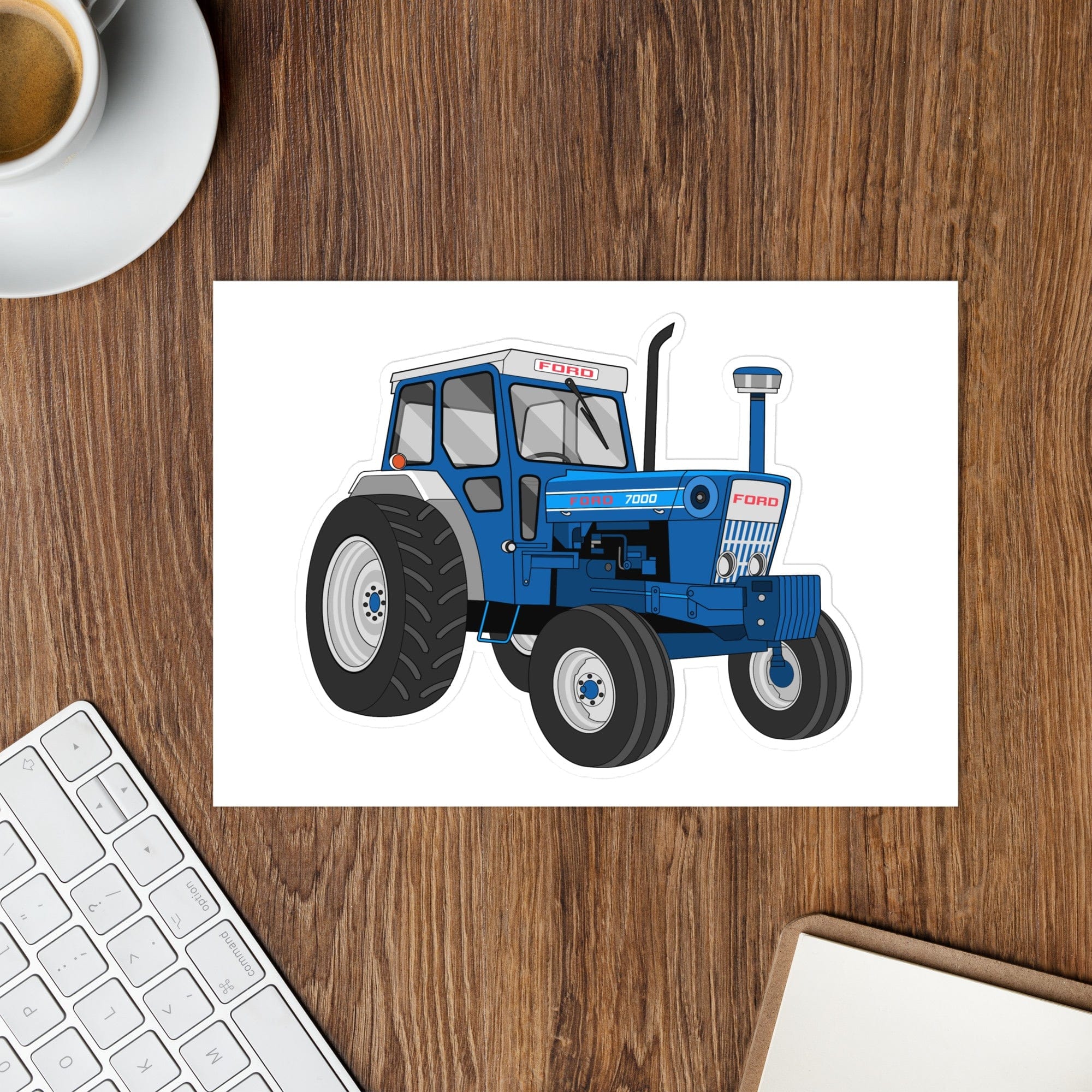 The Tractor Mugs Store Ford 7000 | Sticker sheet Quality Farmers Merch