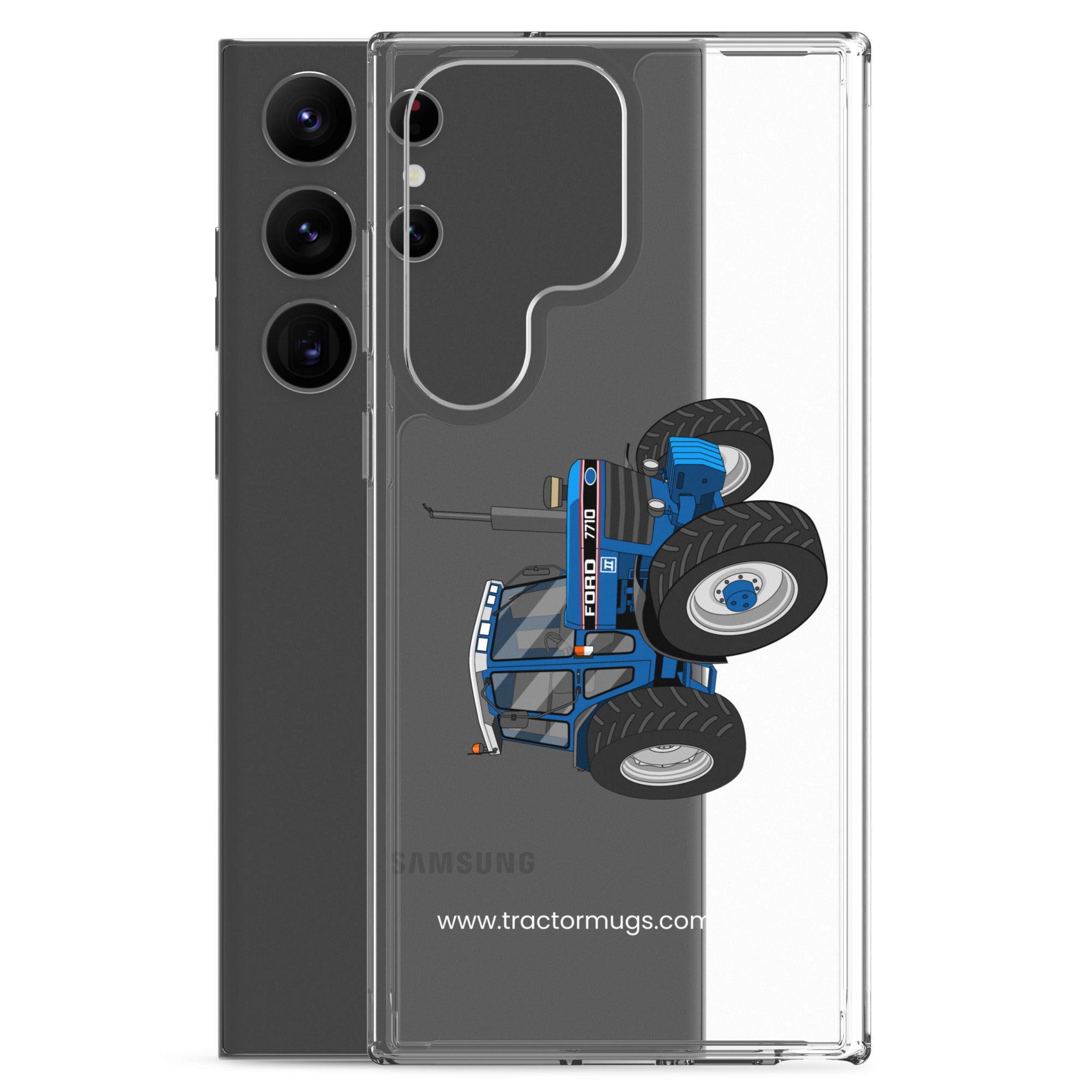 The Tractor Mugs Store Ford 7710 | Clear Case for Samsung® Quality Farmers Merch