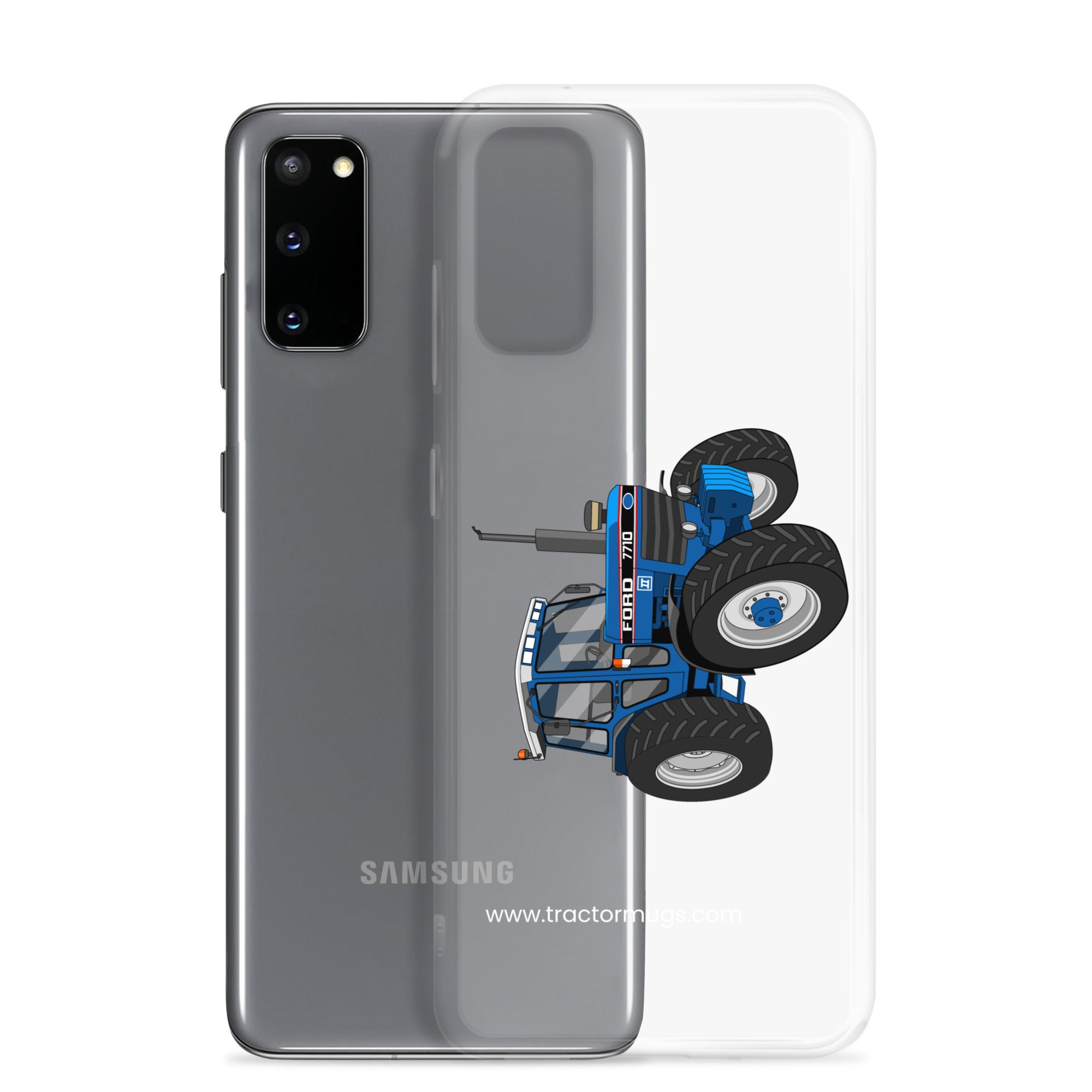 The Tractor Mugs Store Ford 7710 | Clear Case for Samsung® Quality Farmers Merch
