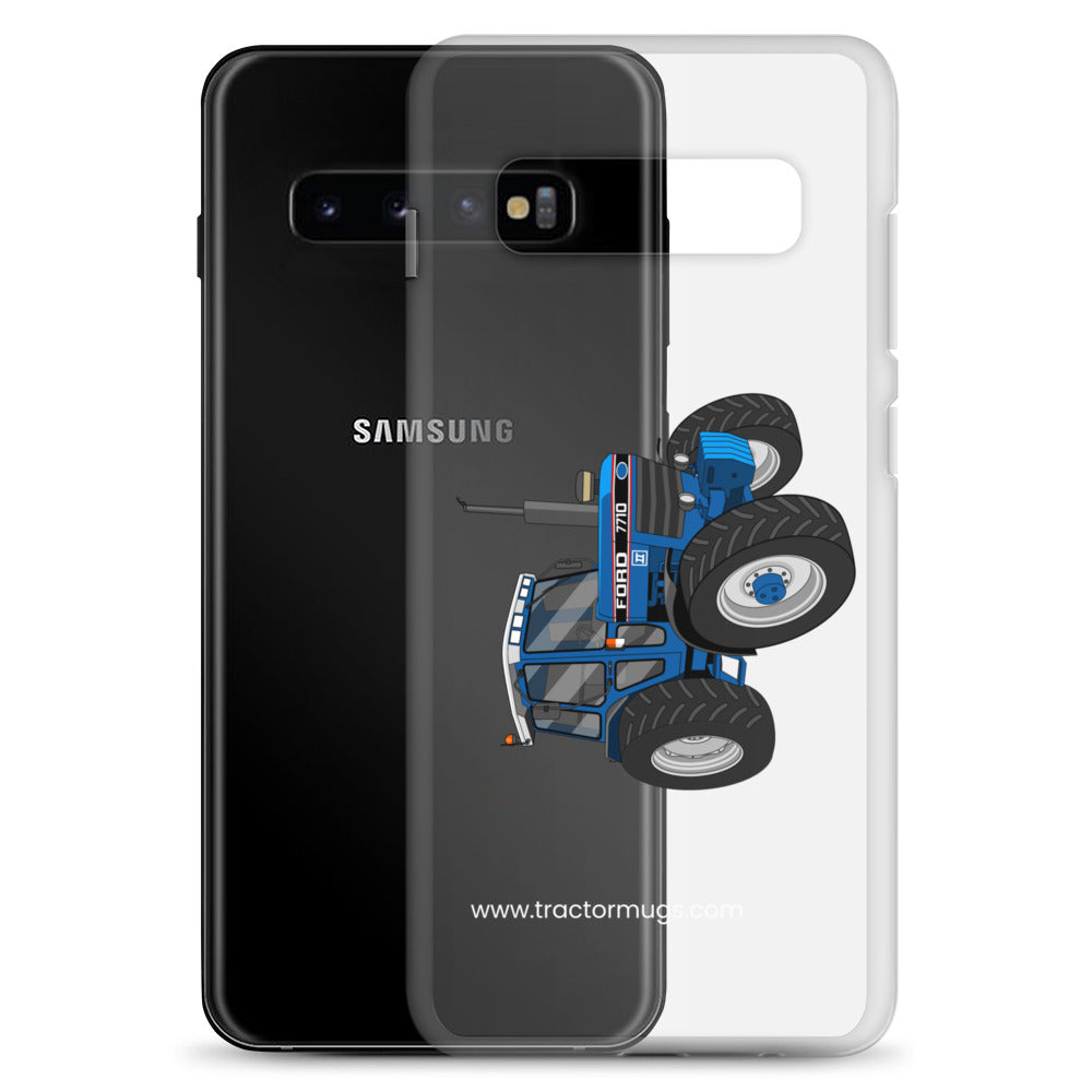 The Tractor Mugs Store Ford 7710 | Clear Case for Samsung® Quality Farmers Merch