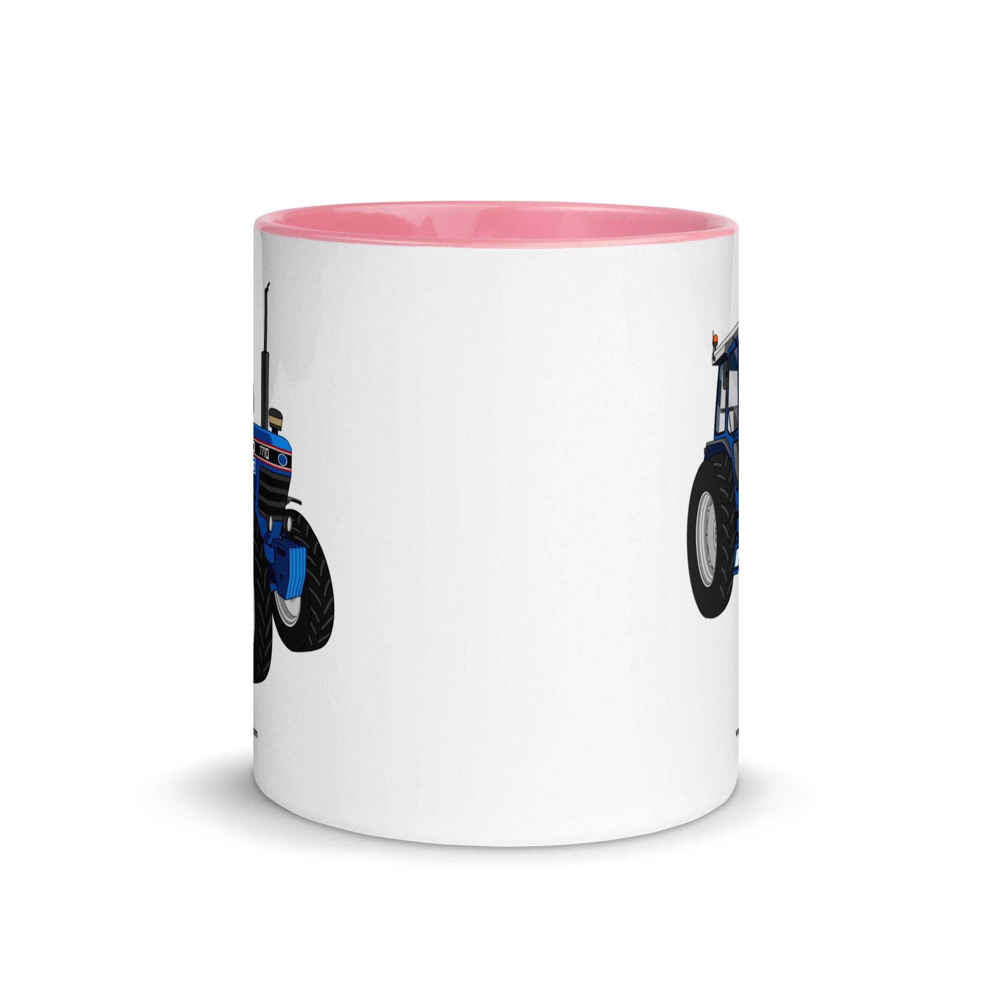 The Tractor Mugs Store Ford 7710 | Mug with Color Inside Quality Farmers Merch