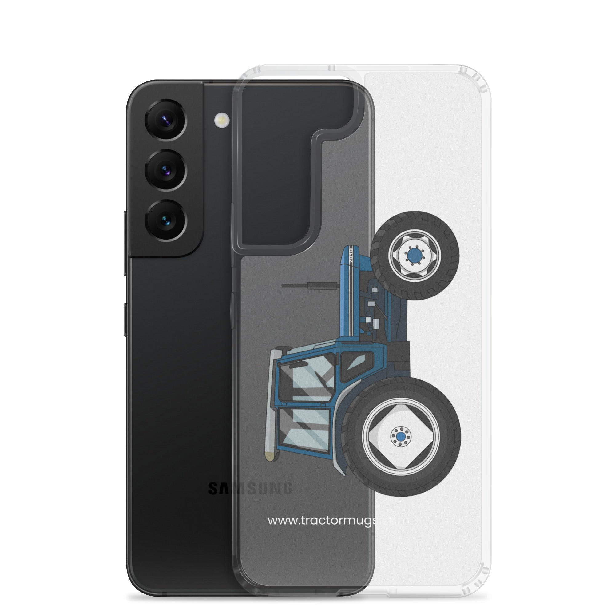 The Tractor Mugs Store Ford 7810 | Clear Case for Samsung® Quality Farmers Merch