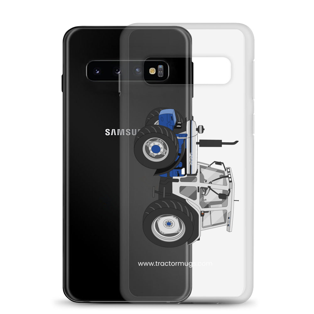 The Tractor Mugs Store Ford 7810 Jubilee Edition SilverTractor | Clear Case for Samsung® Quality Farmers Merch