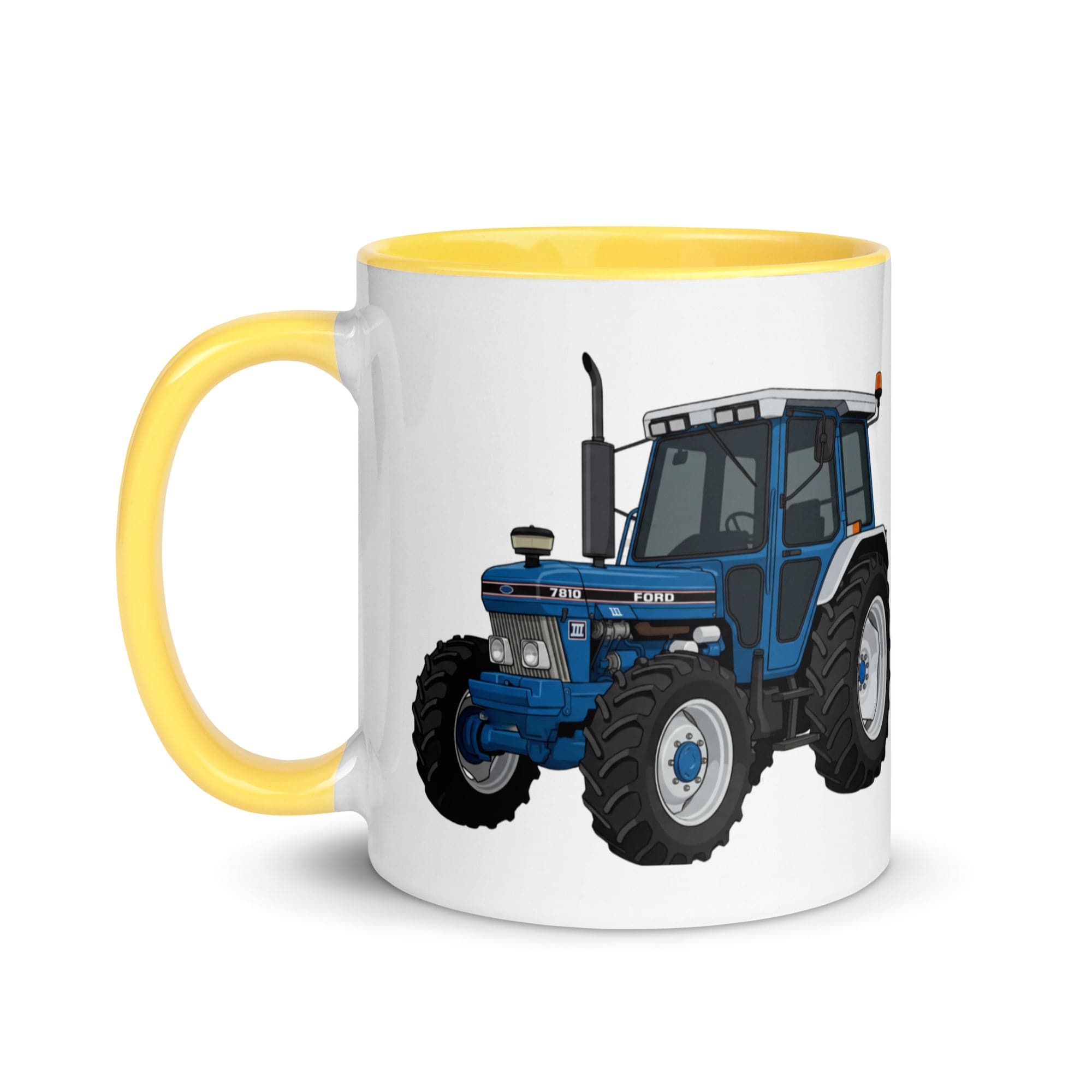 The Tractor Mugs Store Ford 7810 | Mug with Color Inside Quality Farmers Merch
