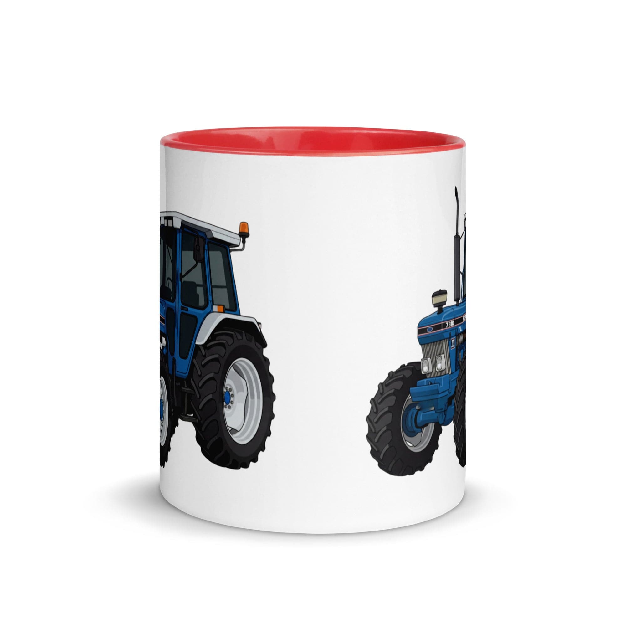 The Tractor Mugs Store Ford 7810 | Mug with Color Inside Quality Farmers Merch