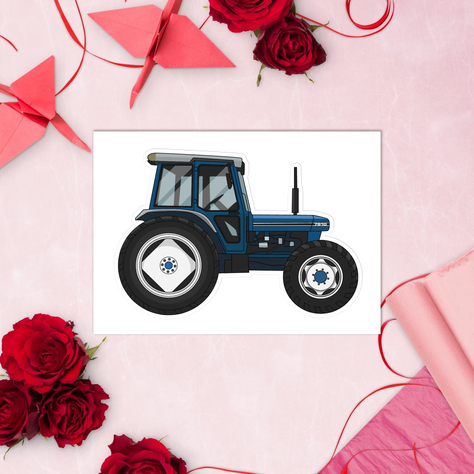 The Tractor Mugs Store Ford 7810 | Sticker sheet Quality Farmers Merch