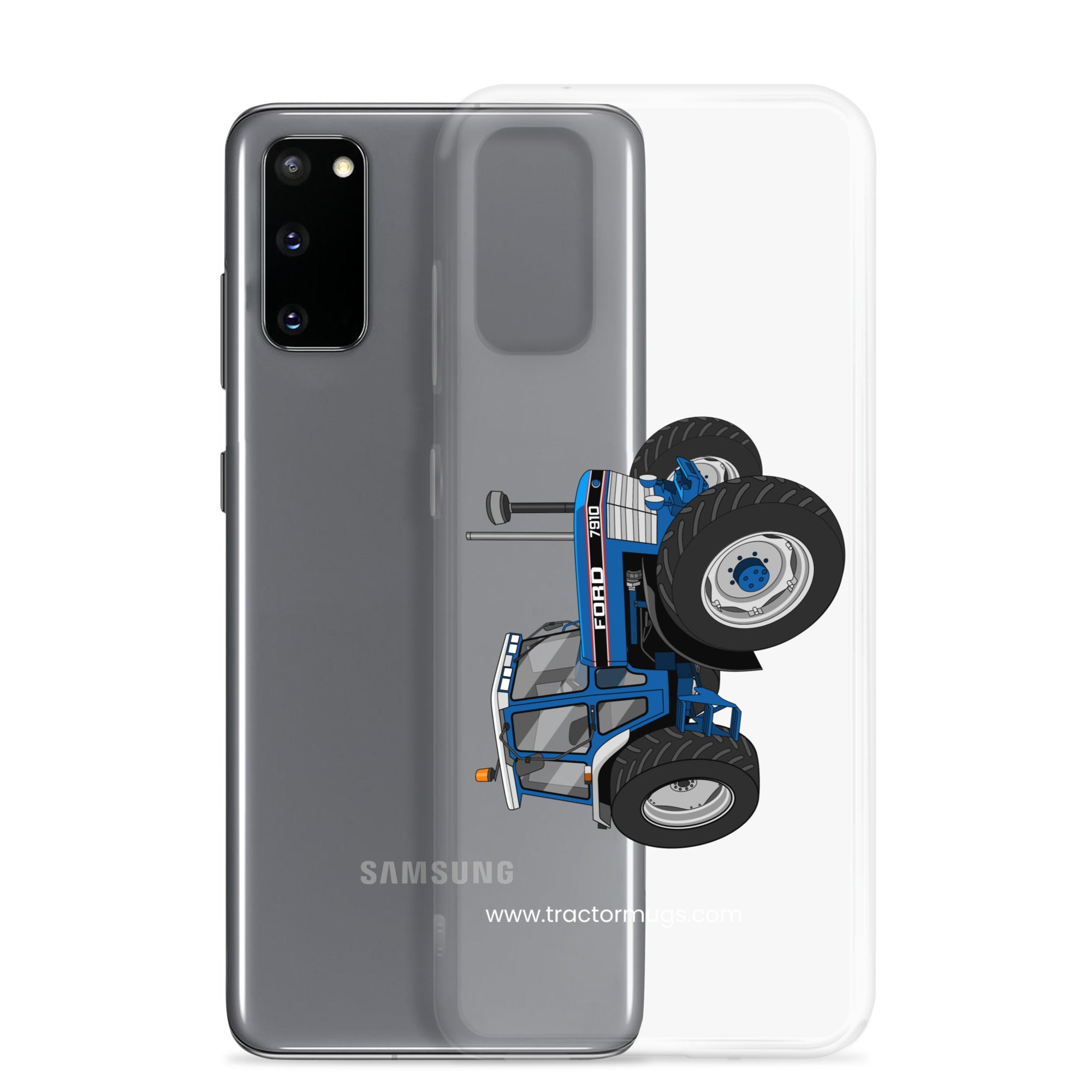 The Tractor Mugs Store Ford 7910 | Clear Case for Samsung® Quality Farmers Merch