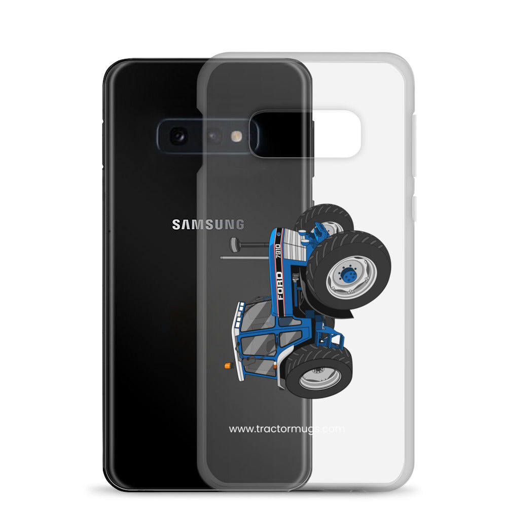 The Tractor Mugs Store Ford 7910 | Clear Case for Samsung® Quality Farmers Merch