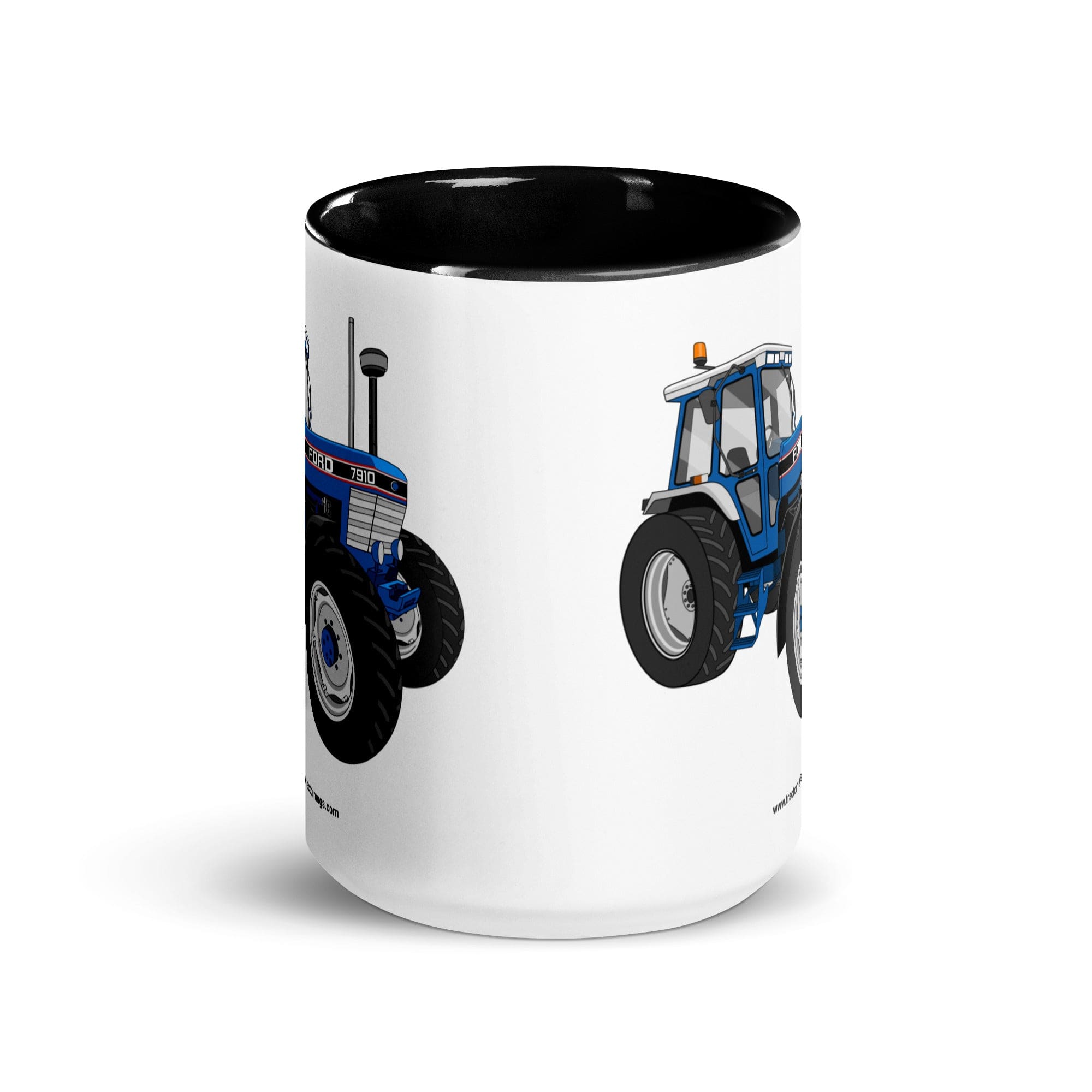 The Tractor Mugs Store Ford 7910 | Mug with Color Inside Quality Farmers Merch