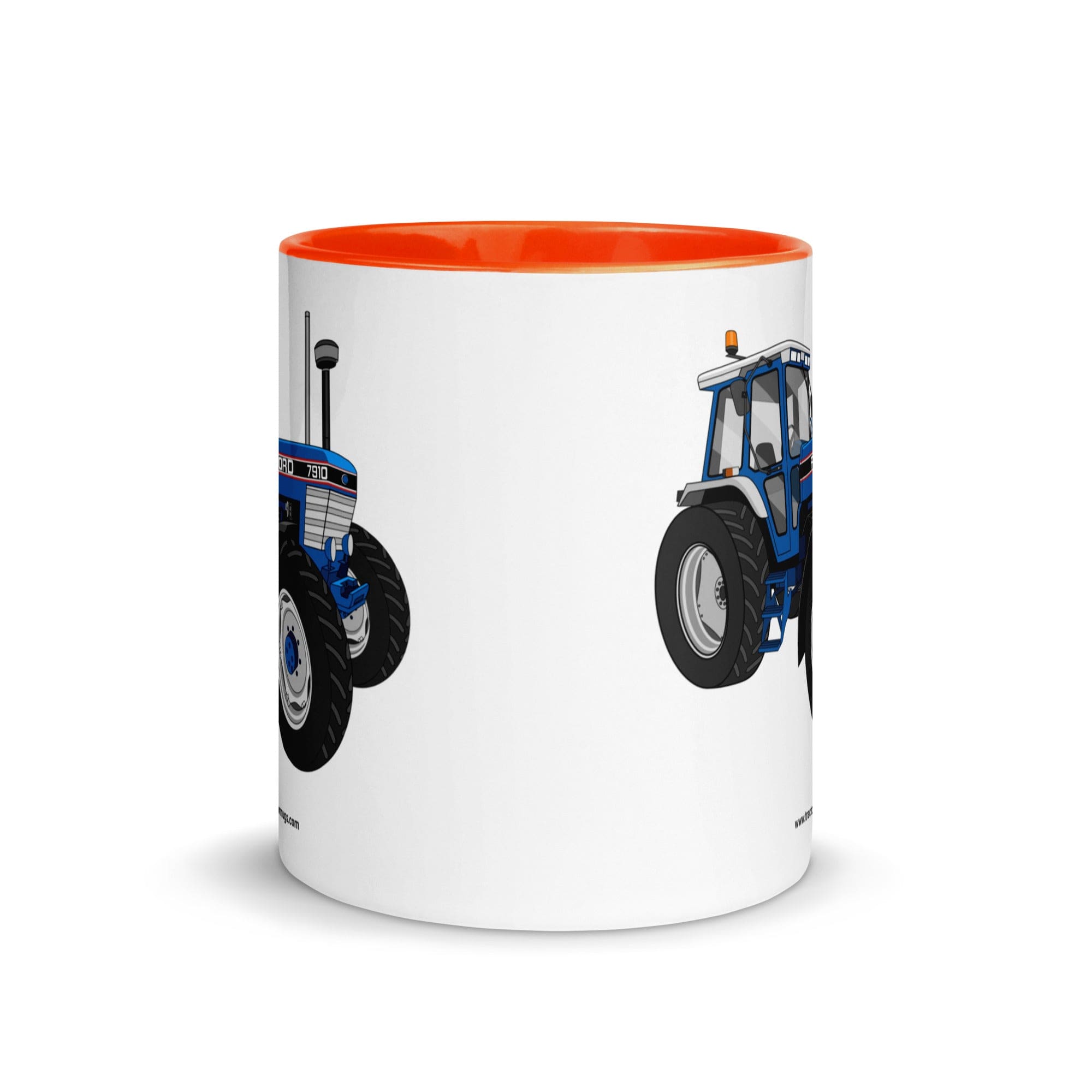 The Tractor Mugs Store Ford 7910 | Mug with Color Inside Quality Farmers Merch