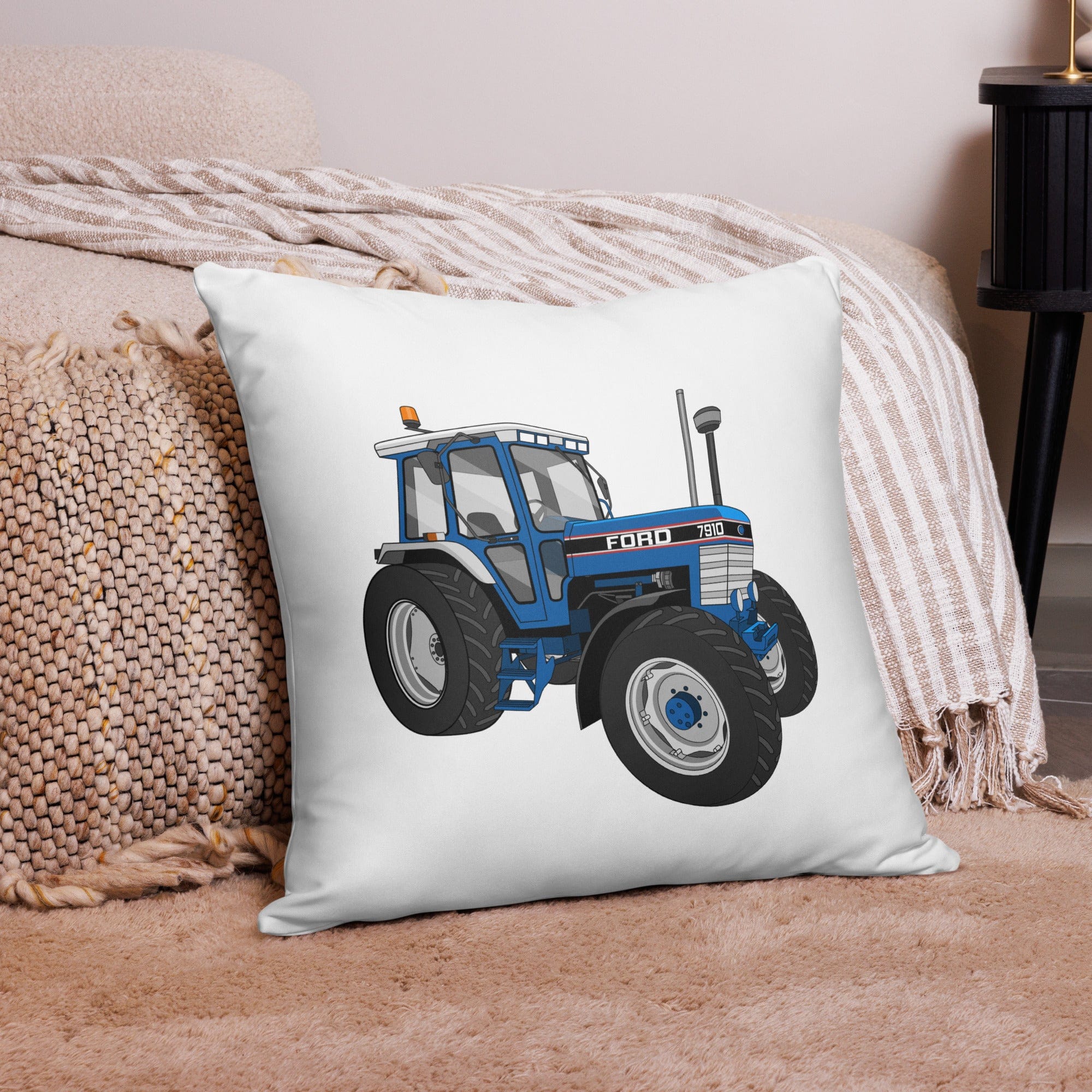 The Tractor Mugs Store Ford 7910 | Pillow Case Quality Farmers Merch