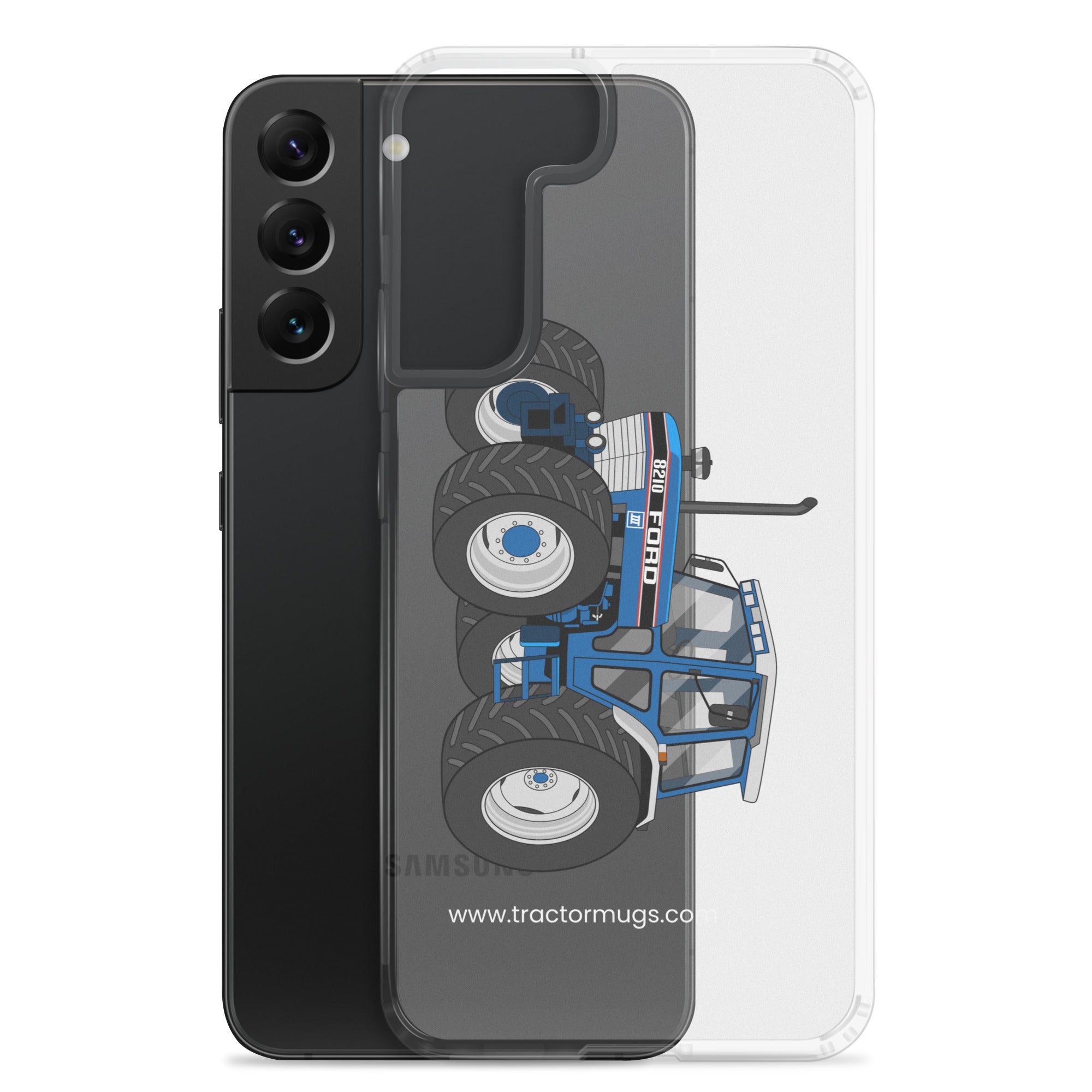 The Tractor Mugs Store Ford 8210 4WD | Clear Case for Samsung® Quality Farmers Merch