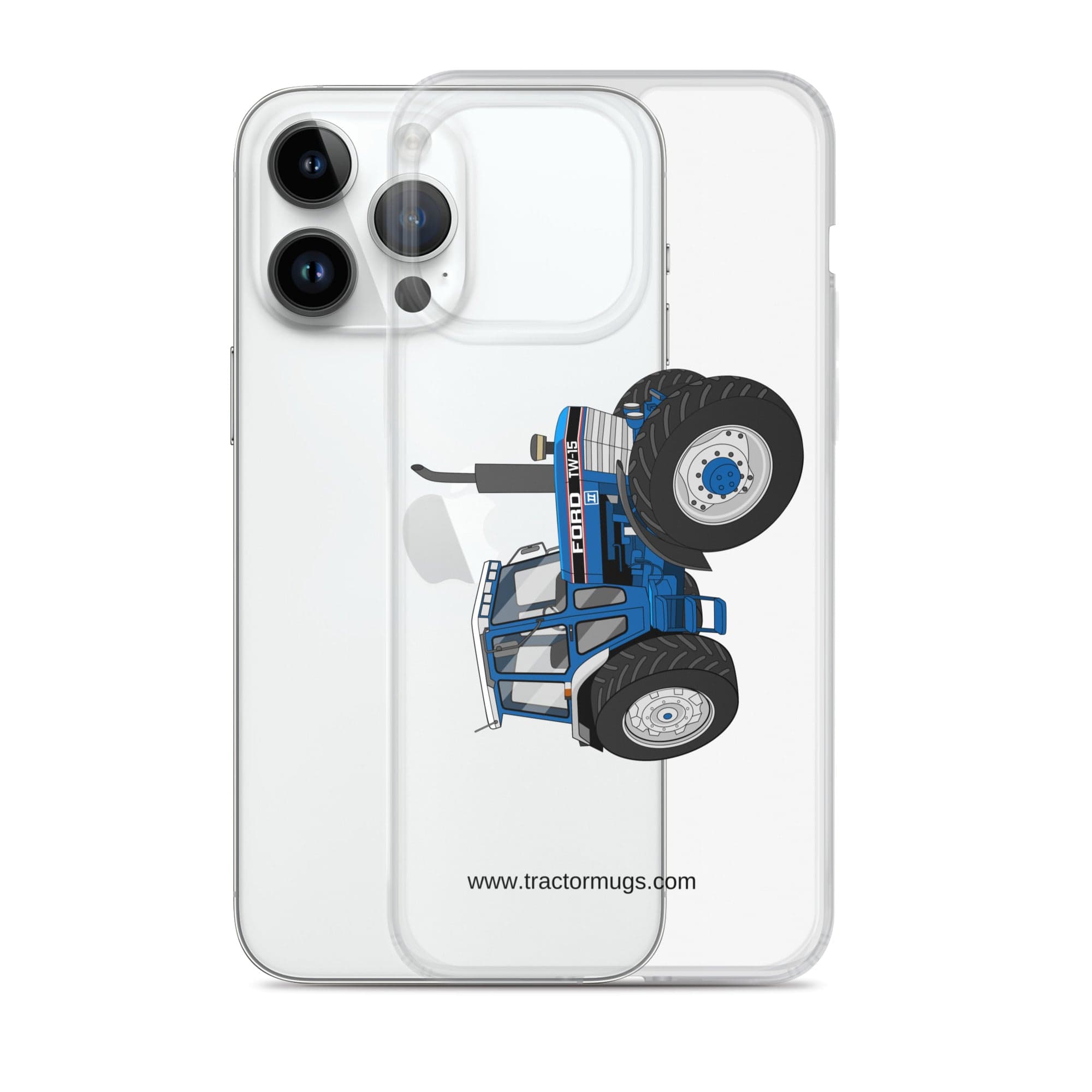 The Tractor Mugs Store Ford TW 15 | Clear Case for iPhone® Quality Farmers Merch