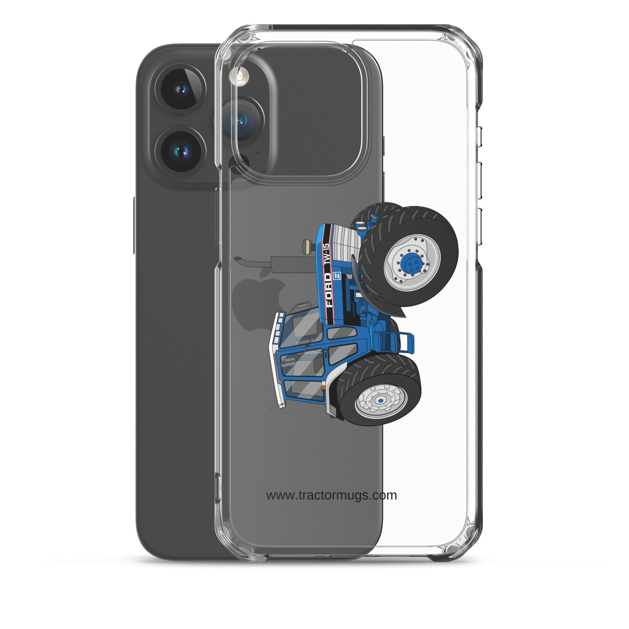 The Tractor Mugs Store Ford TW 15 | Clear Case for iPhone® Quality Farmers Merch