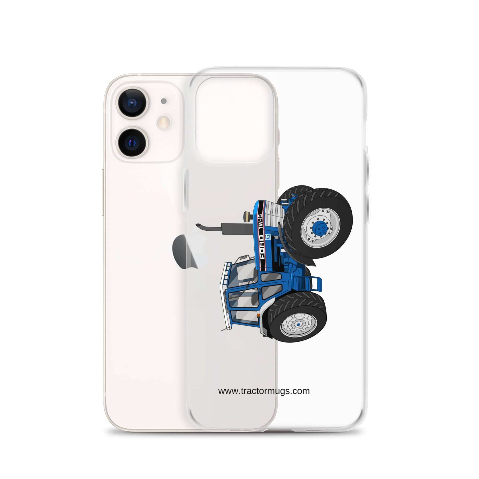 The Tractor Mugs Store Ford TW 15 | Clear Case for iPhone® Quality Farmers Merch