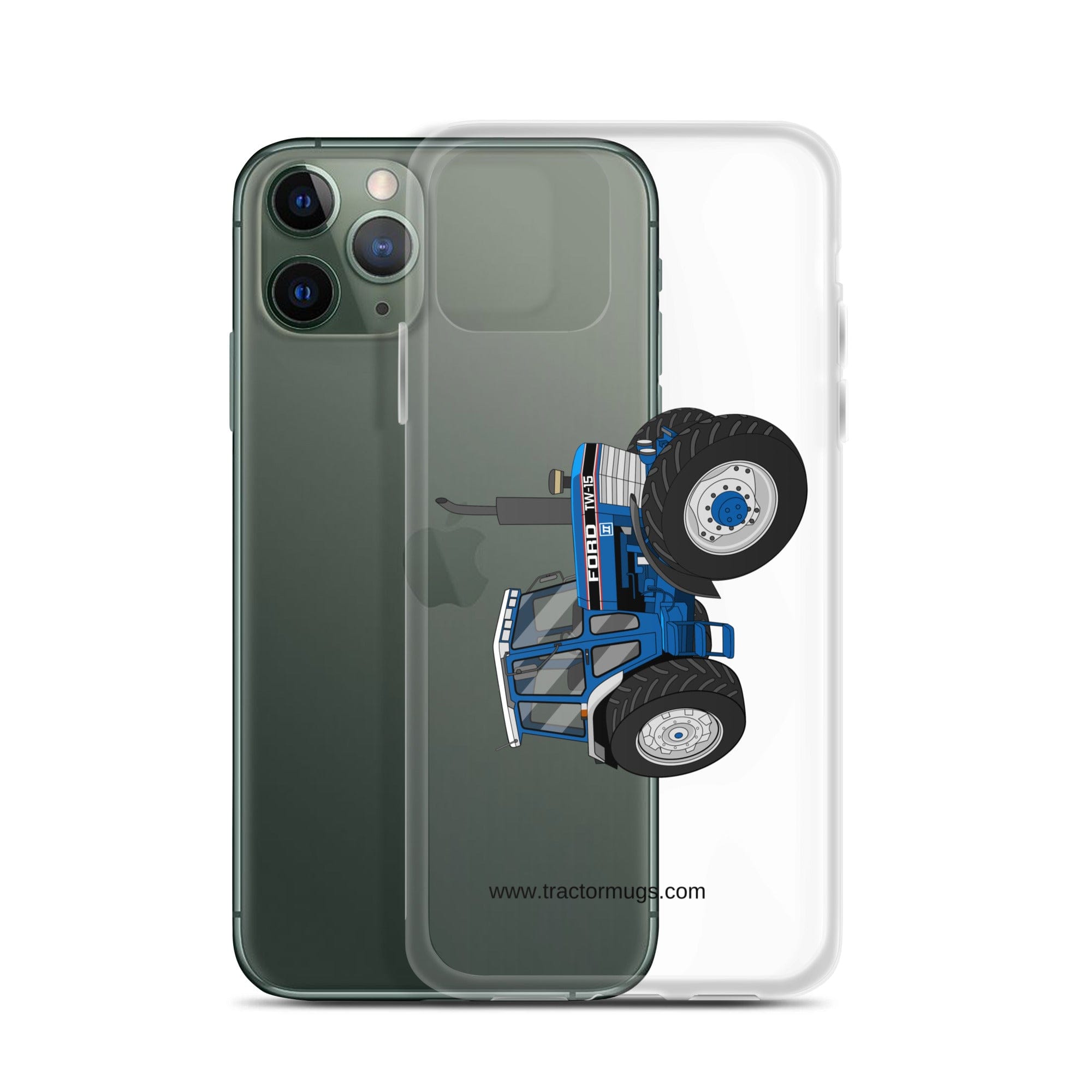 The Tractor Mugs Store Ford TW 15 | Clear Case for iPhone® Quality Farmers Merch