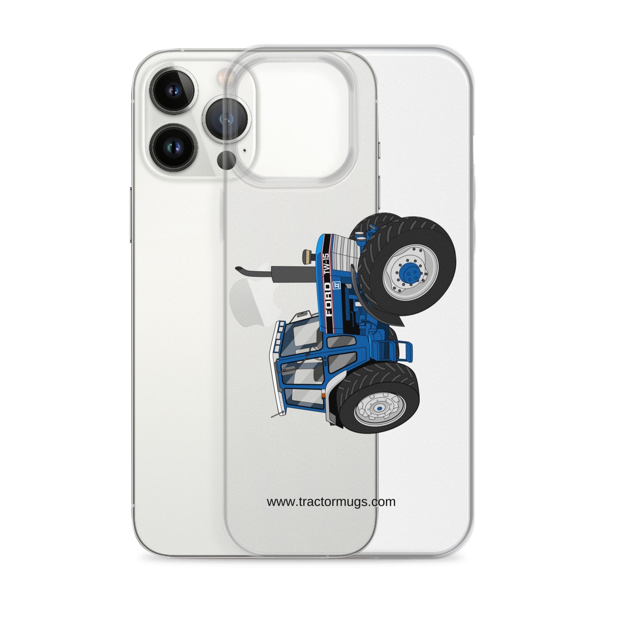 The Tractor Mugs Store Ford TW 15 | Clear Case for iPhone® Quality Farmers Merch