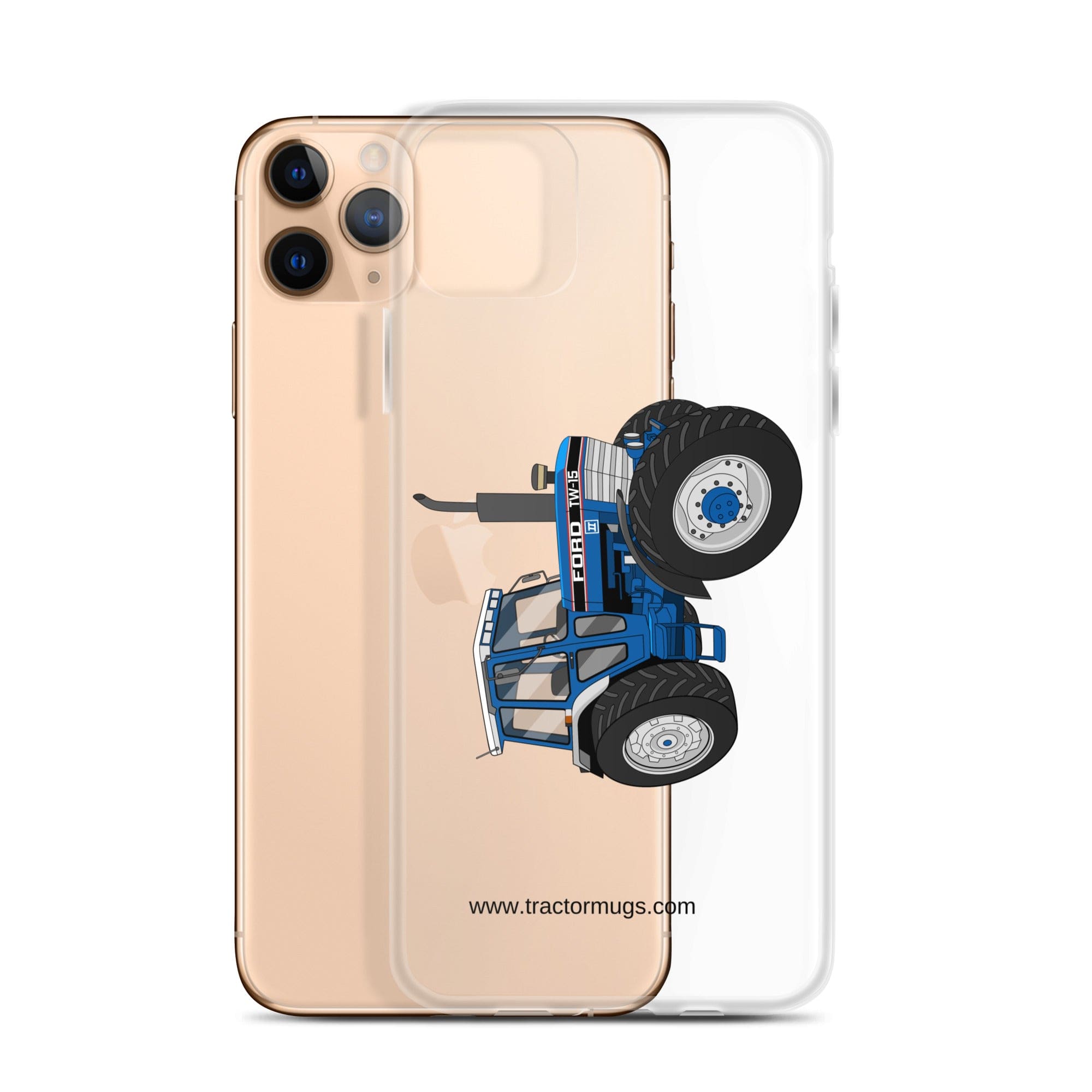 The Tractor Mugs Store Ford TW 15 | Clear Case for iPhone® Quality Farmers Merch