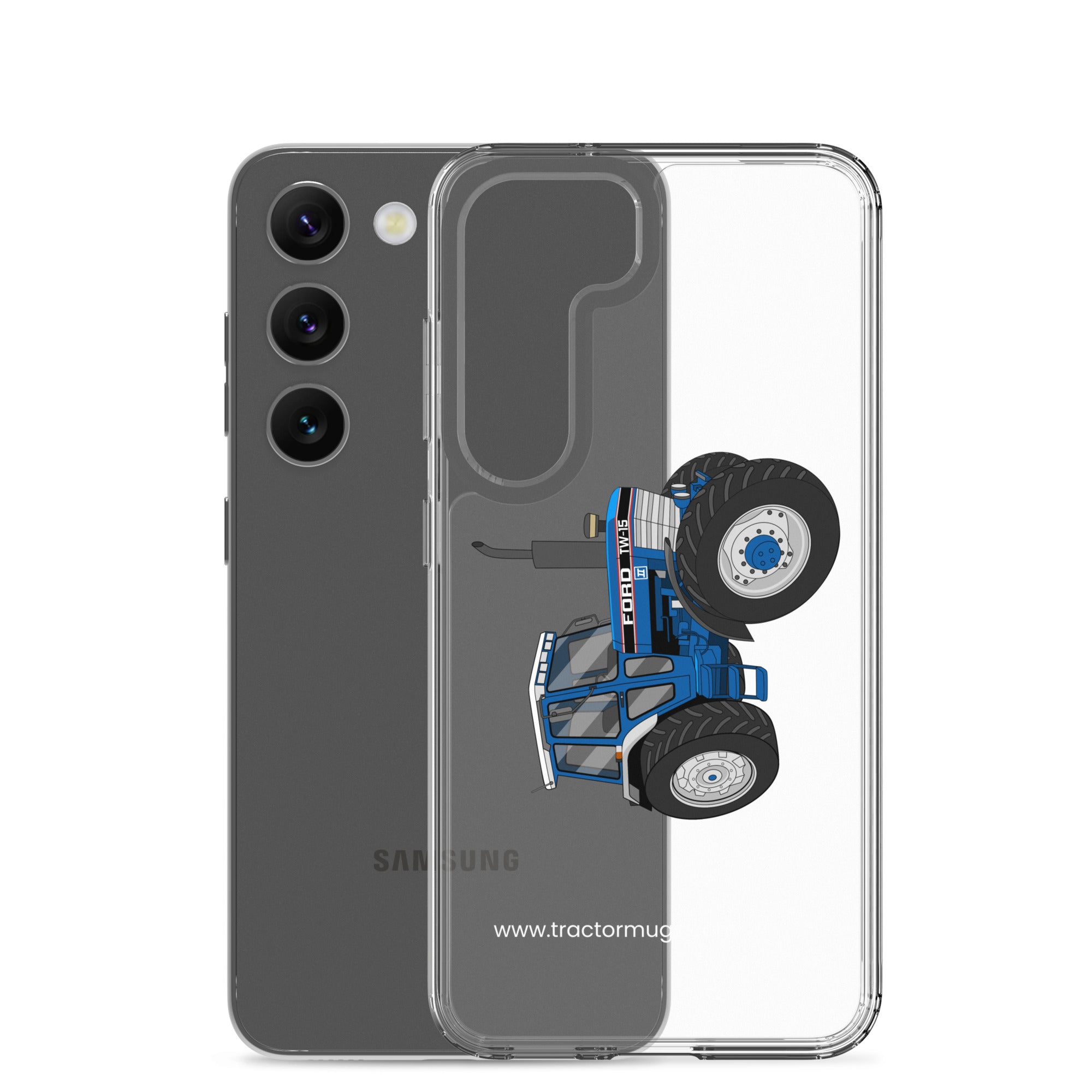 The Tractor Mugs Store Ford TW 15 | Clear Case for Samsung® Quality Farmers Merch