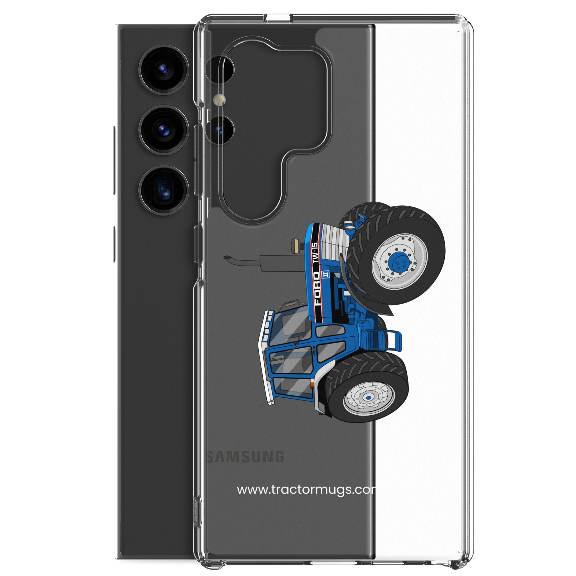 The Tractor Mugs Store Ford TW 15 | Clear Case for Samsung® Quality Farmers Merch