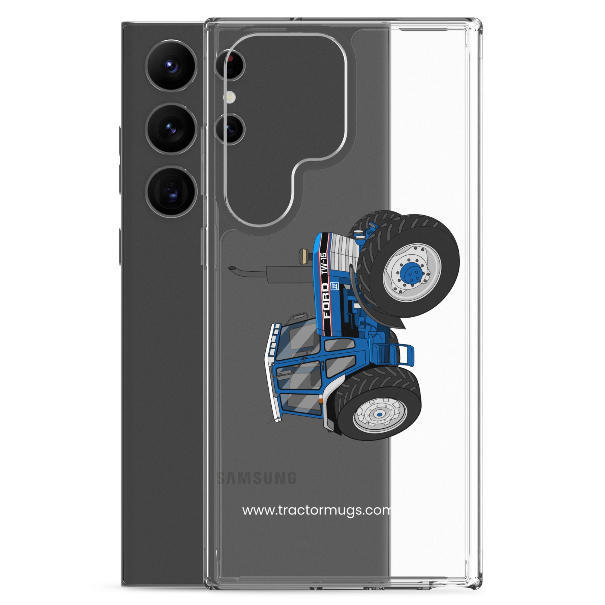 The Tractor Mugs Store Ford TW 15 | Clear Case for Samsung® Quality Farmers Merch