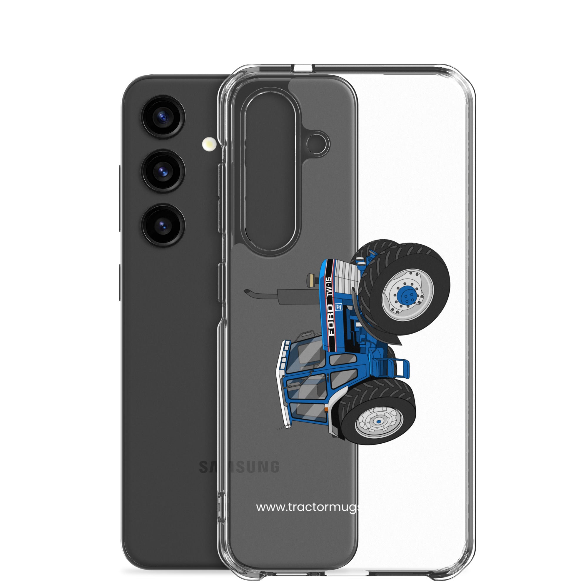 The Tractor Mugs Store Ford TW 15 | Clear Case for Samsung® Quality Farmers Merch