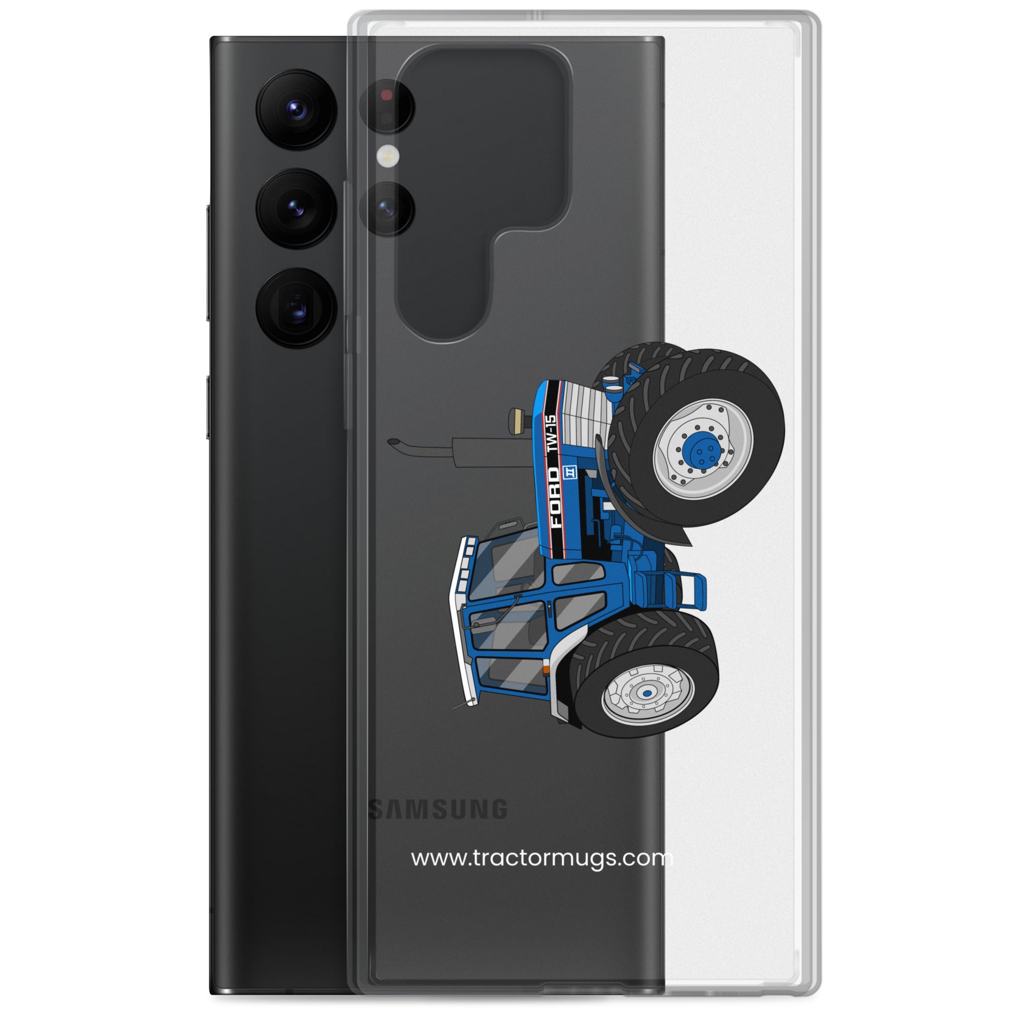 The Tractor Mugs Store Ford TW 15 | Clear Case for Samsung® Quality Farmers Merch