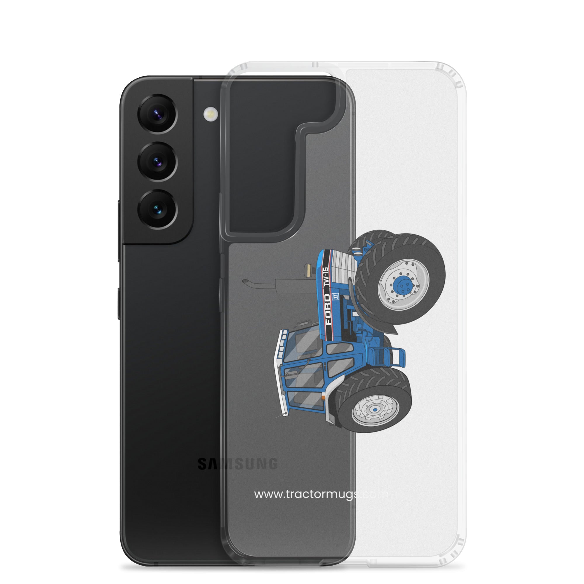 The Tractor Mugs Store Ford TW 15 | Clear Case for Samsung® Quality Farmers Merch