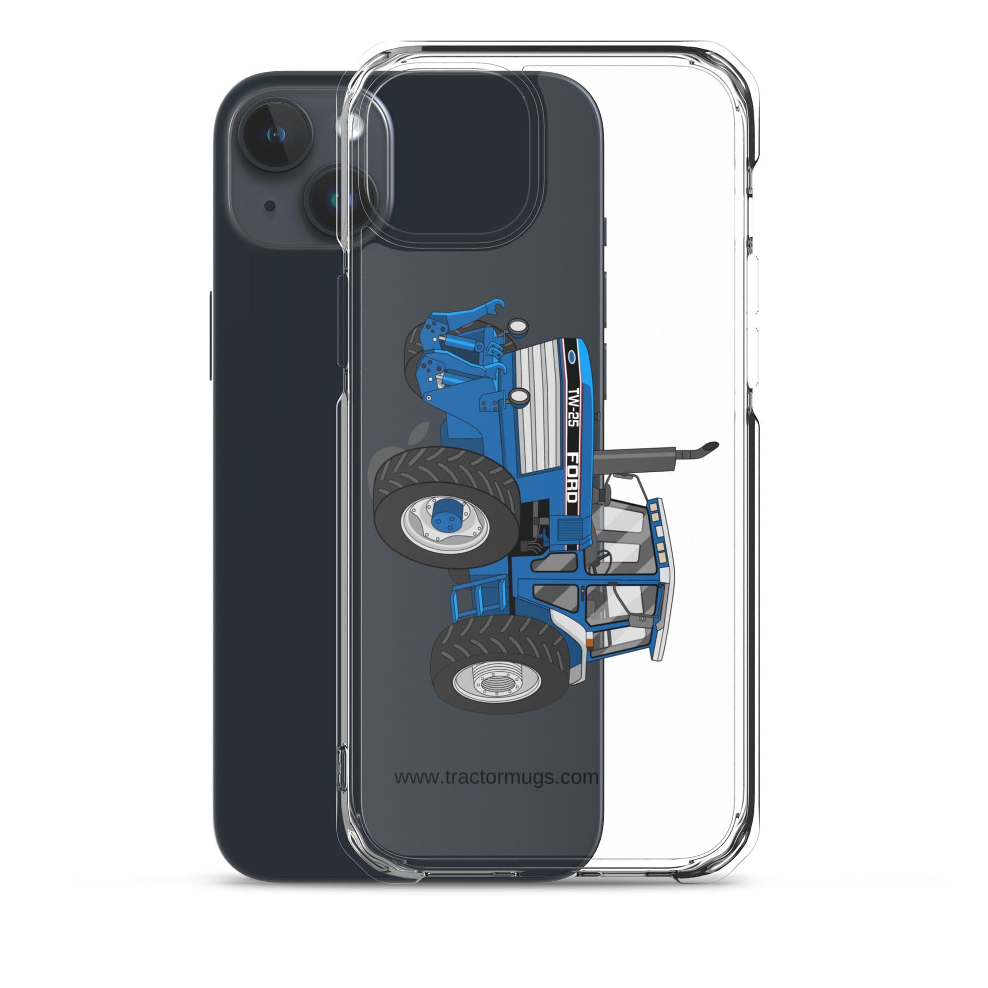 The Tractor Mugs Store Ford TW 25 | Clear Case for iPhone® Quality Farmers Merch