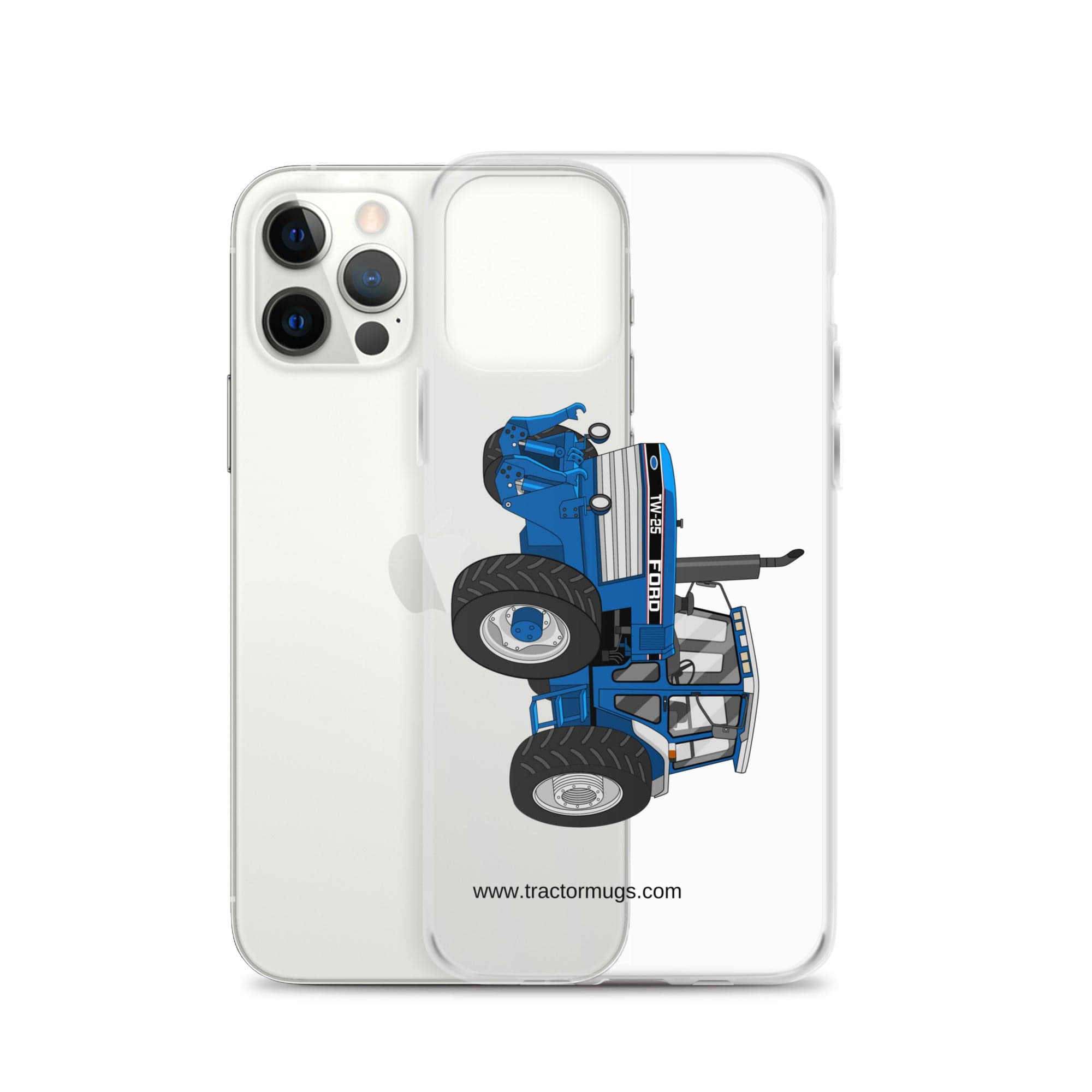 The Tractor Mugs Store Ford TW 25 | Clear Case for iPhone® Quality Farmers Merch