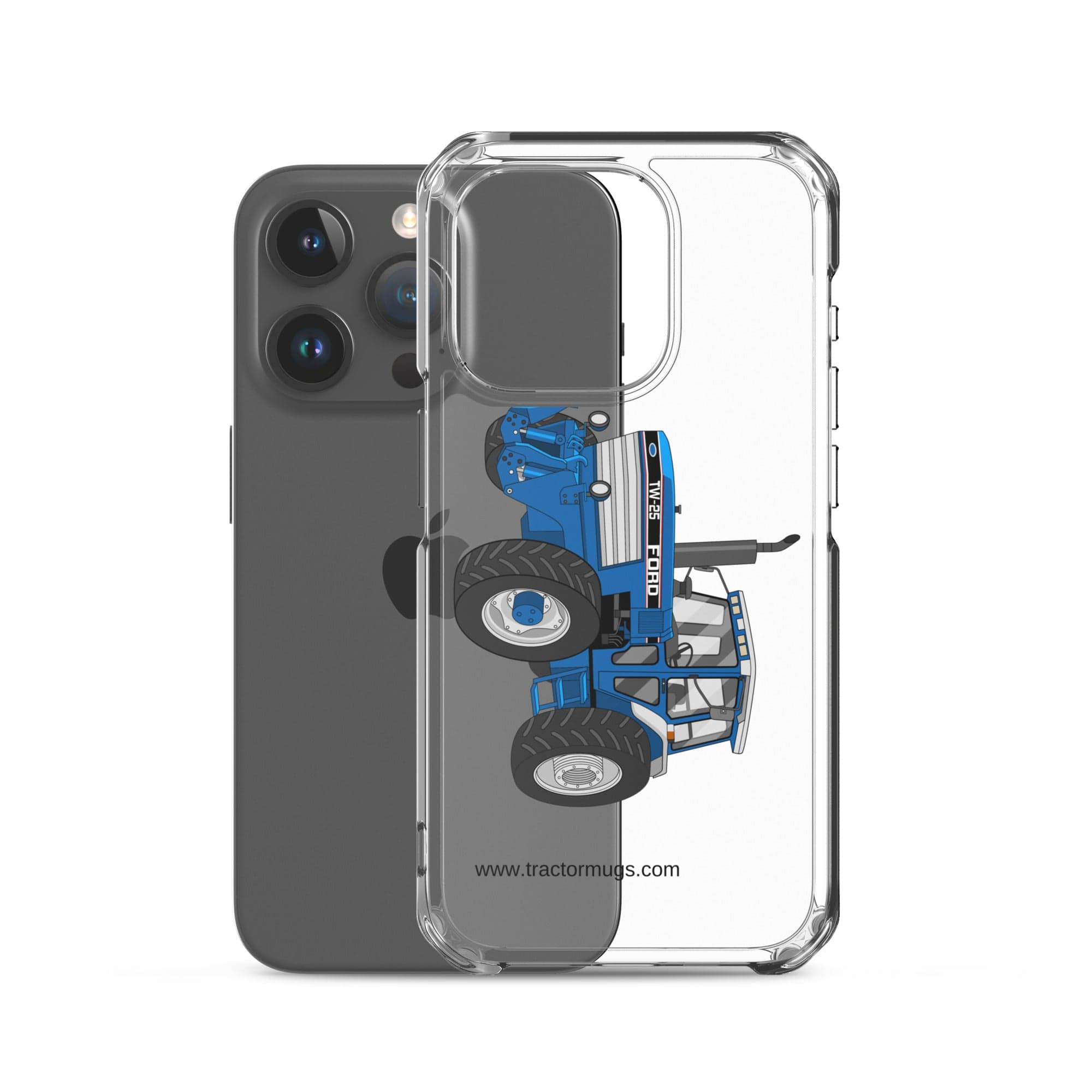 The Tractor Mugs Store Ford TW 25 | Clear Case for iPhone® Quality Farmers Merch