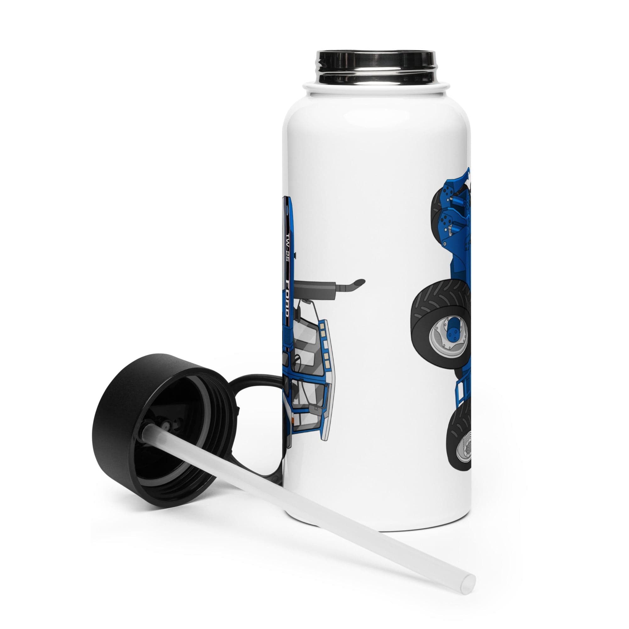 The Tractor Mugs Store Ford TW 25 | Stainless Steel Water Bottle Quality Farmers Merch